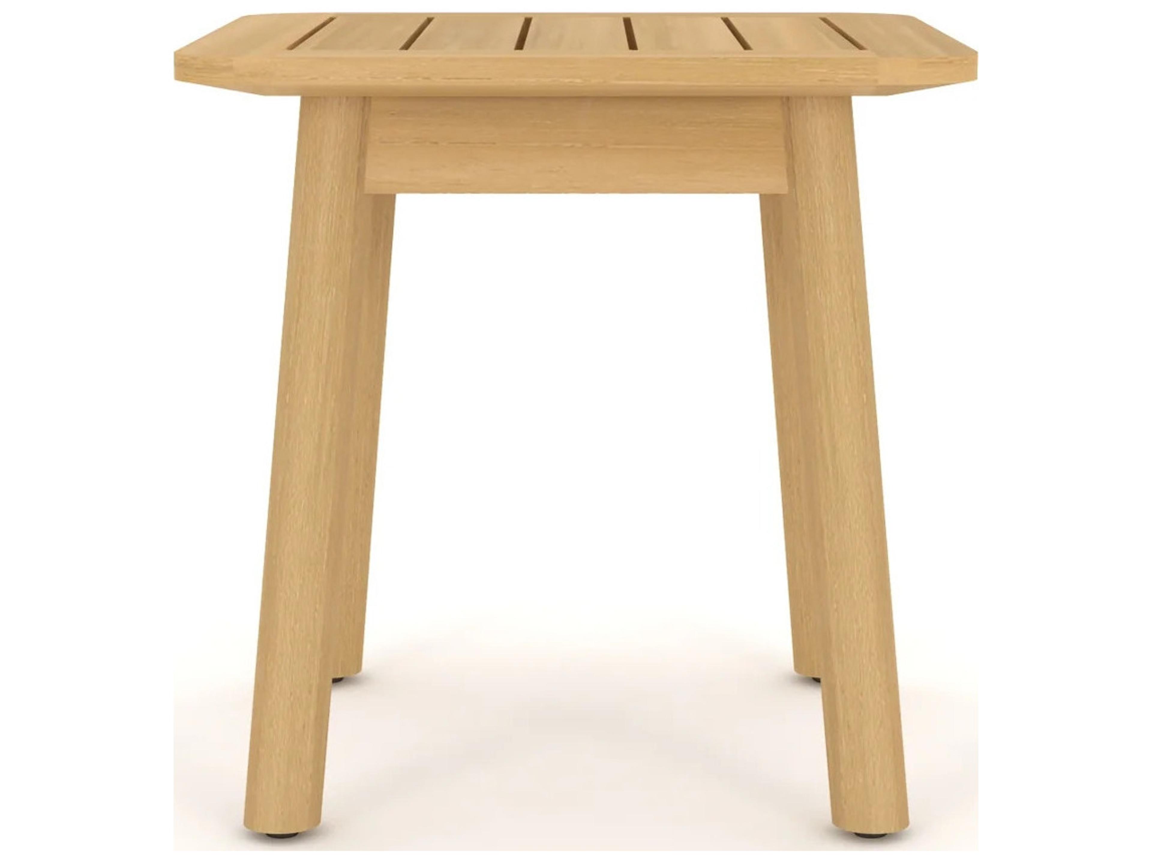 Royal Teak Collection Seville Teak Square End Table