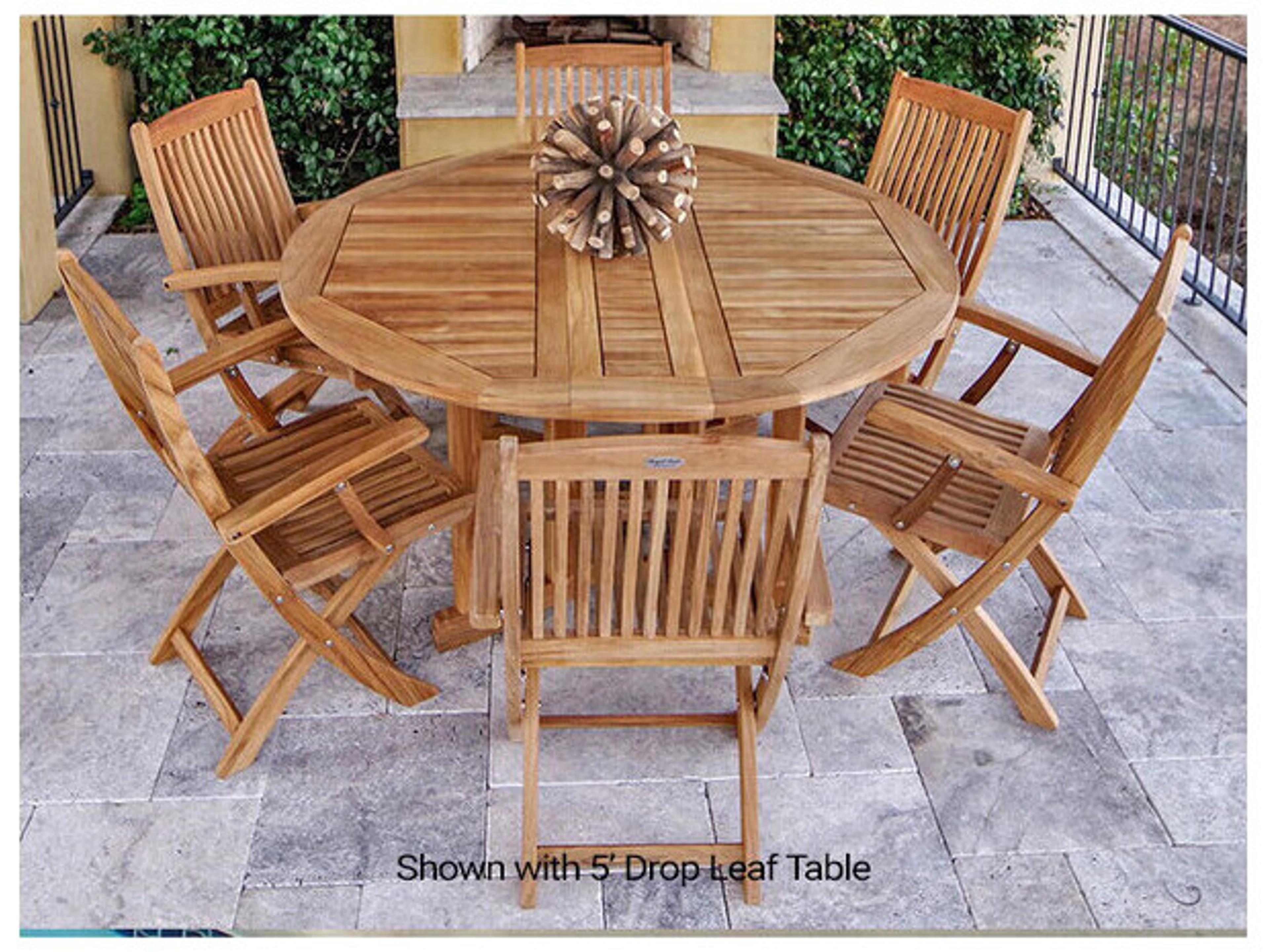 Royal Teak Collection Sailor Folding Arm Chair