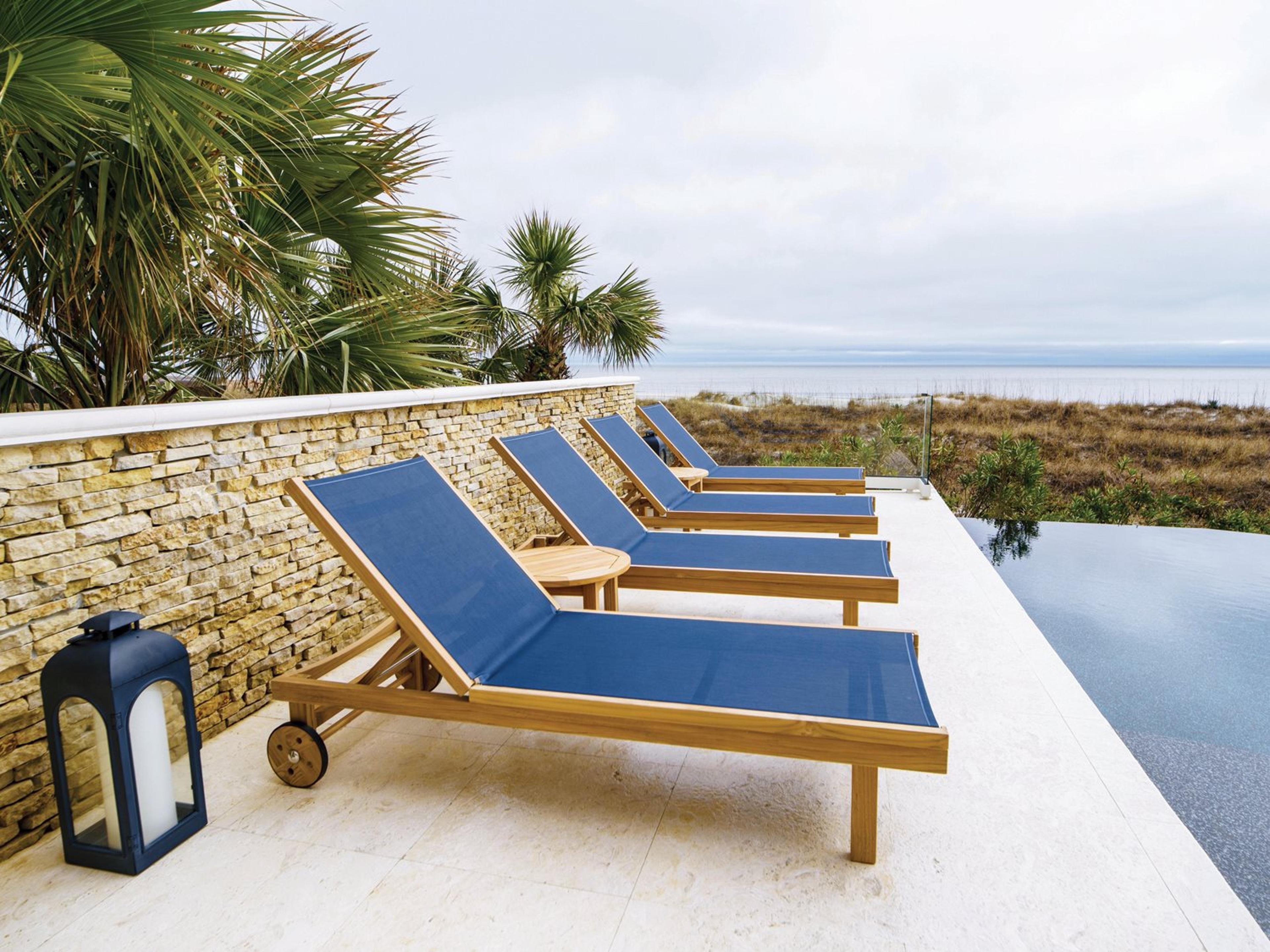 Royal Teak Collection Sundaze Outdoor Patio Lounge Set