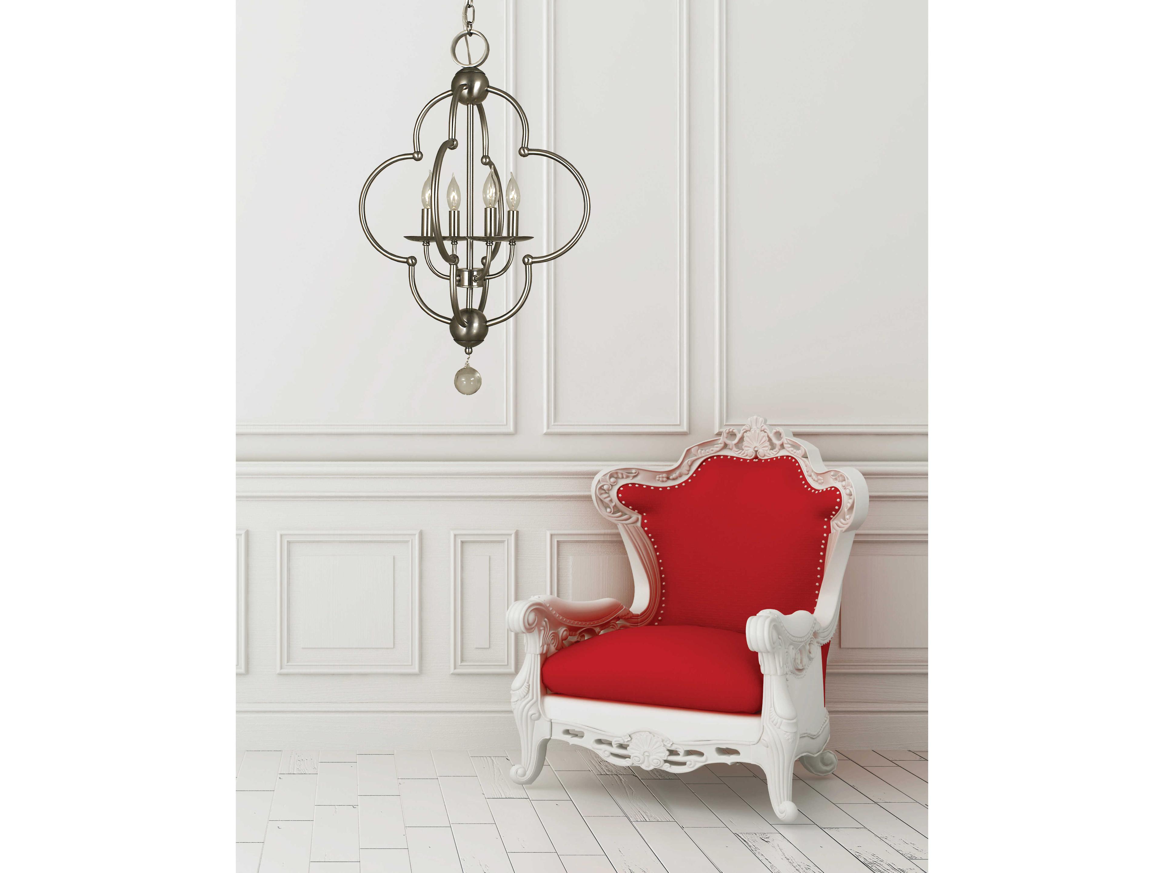 Framburg Quatrefoil 4-Light Chandelier