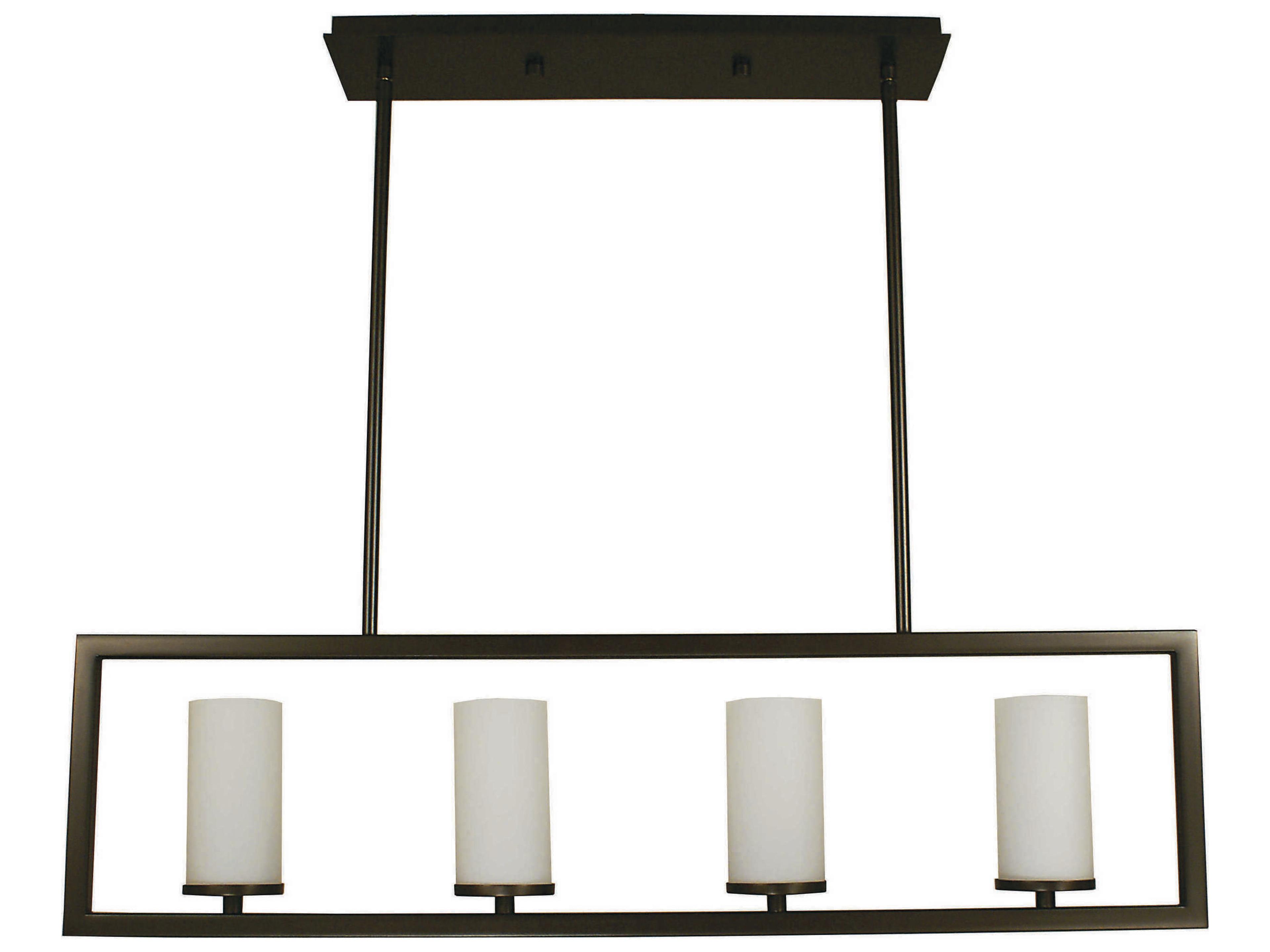 Theorem 4-Light Cylinder Island Pendant