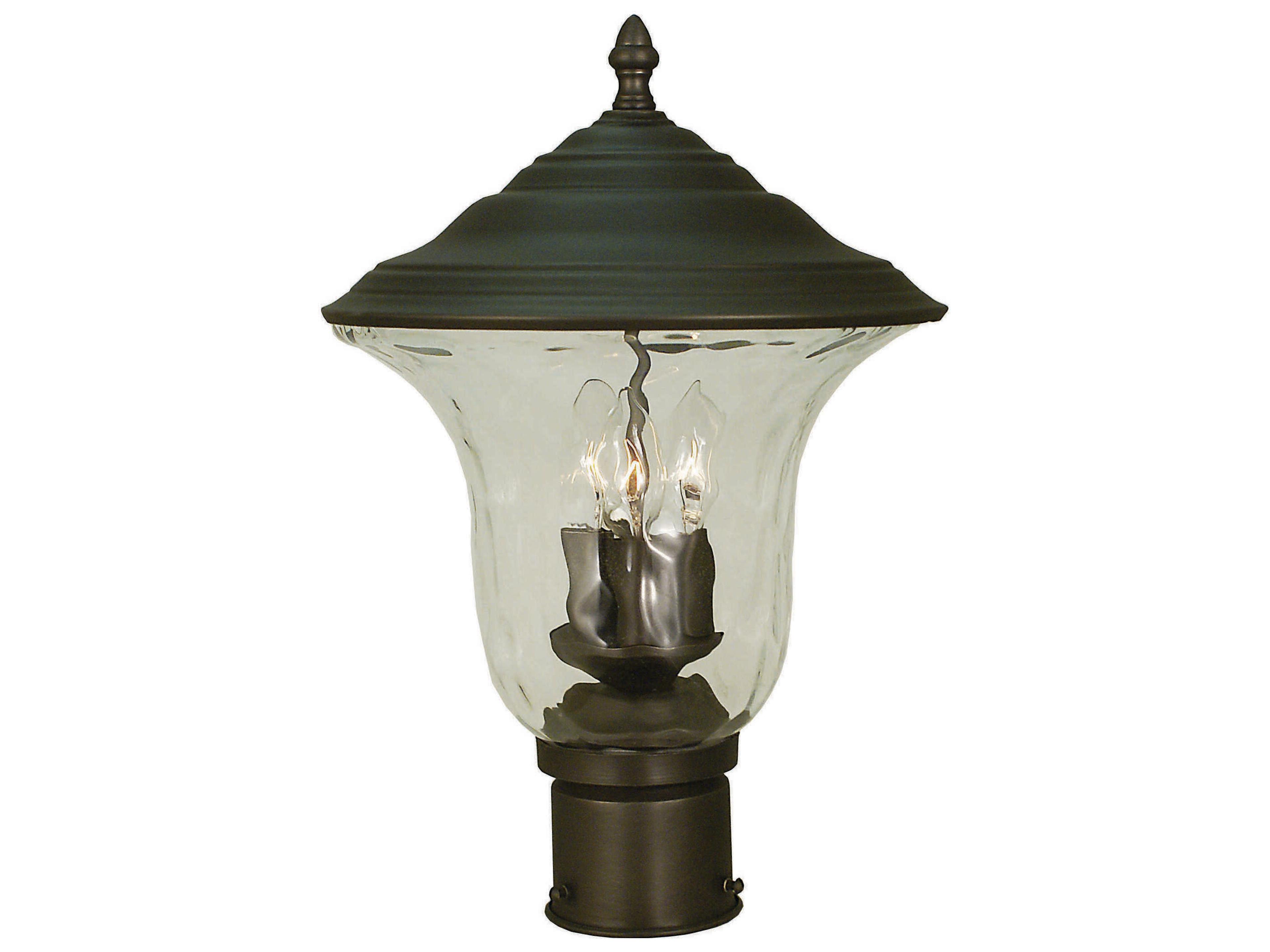Hartford 3 - Light Outdoor Post Light