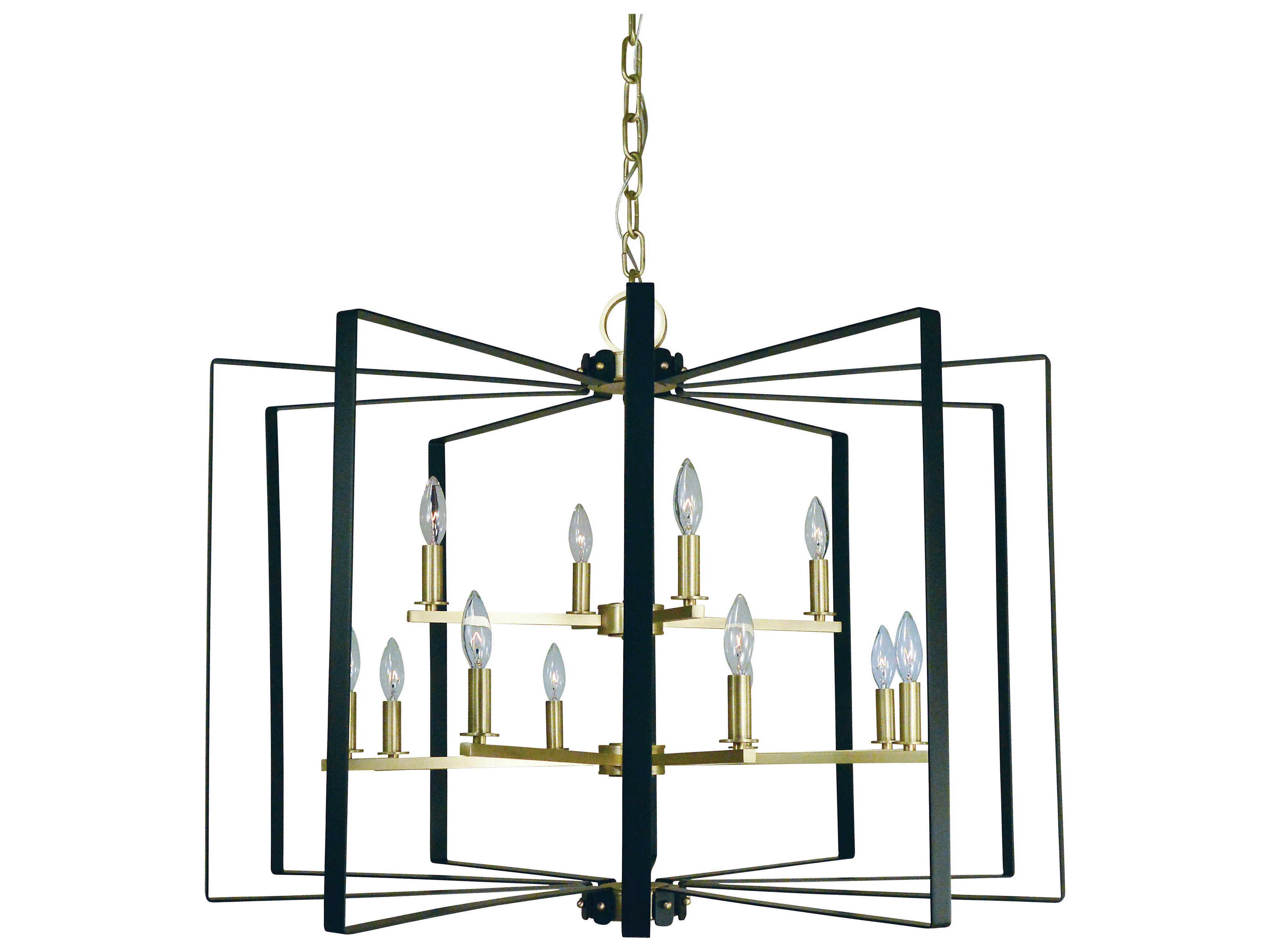 Camille 12-Light Geometric Chandelier