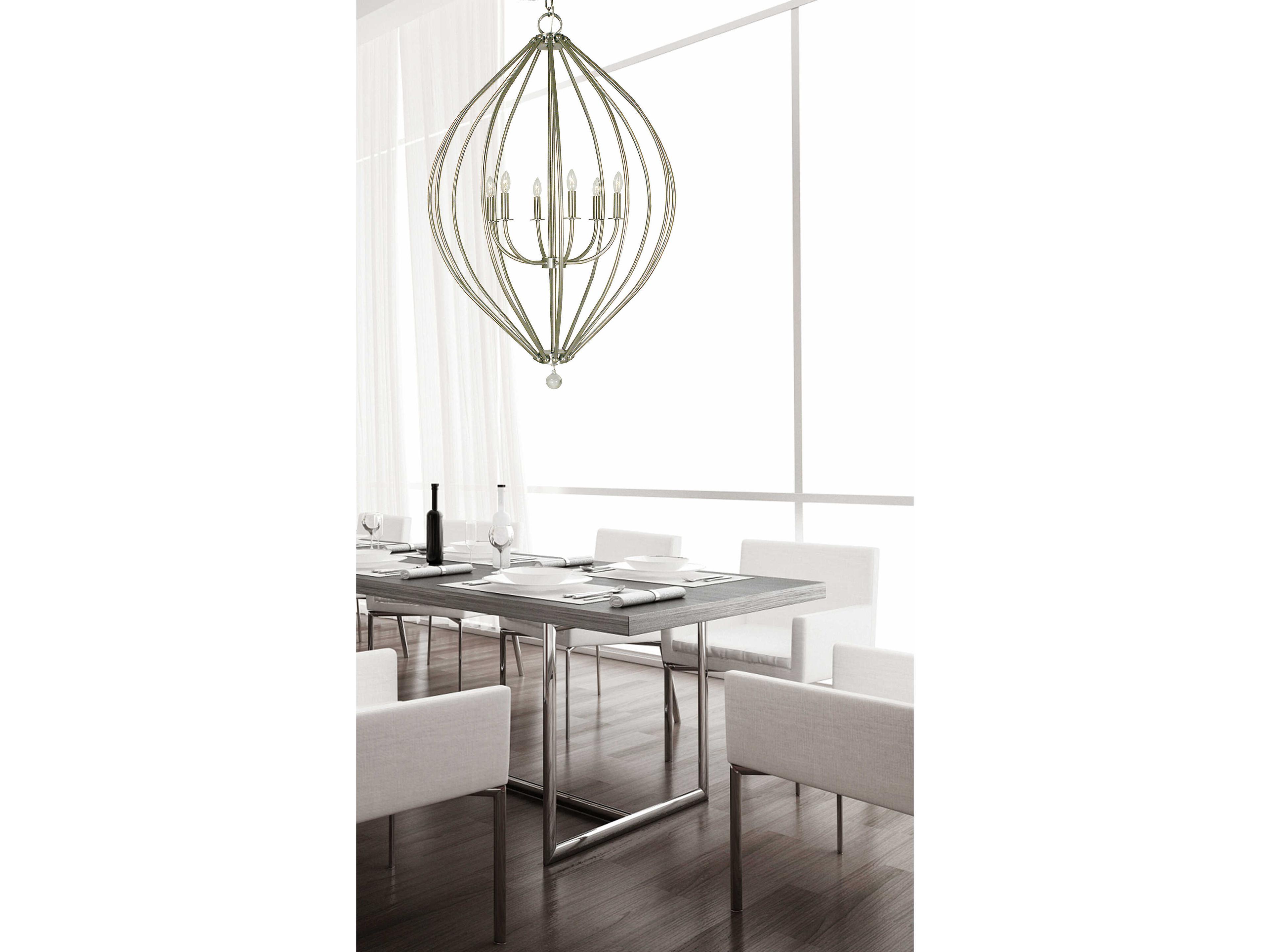Framburg Dewdrop 6-Light Chandelier