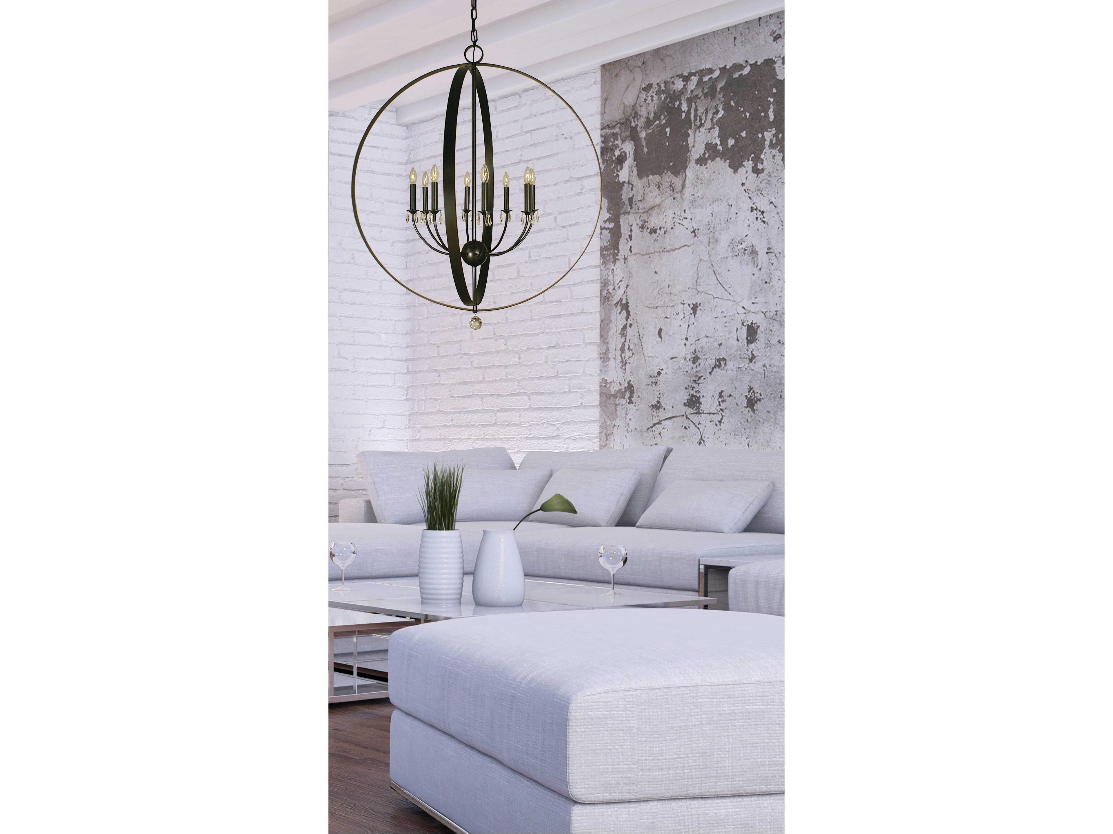 Framburg Constellation 8-Light Chandelier