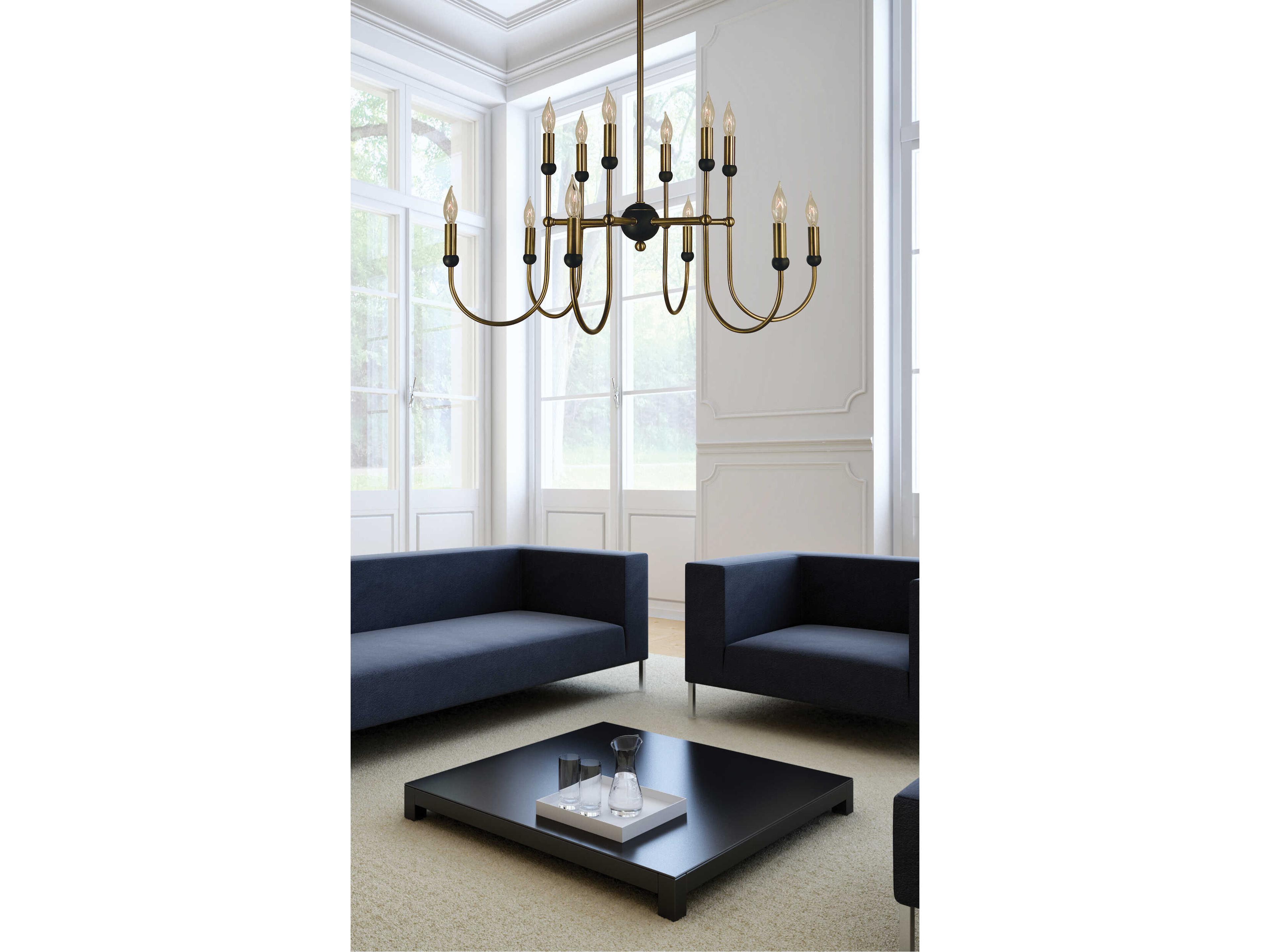 Framburg Nicole 12-Light Chandelier