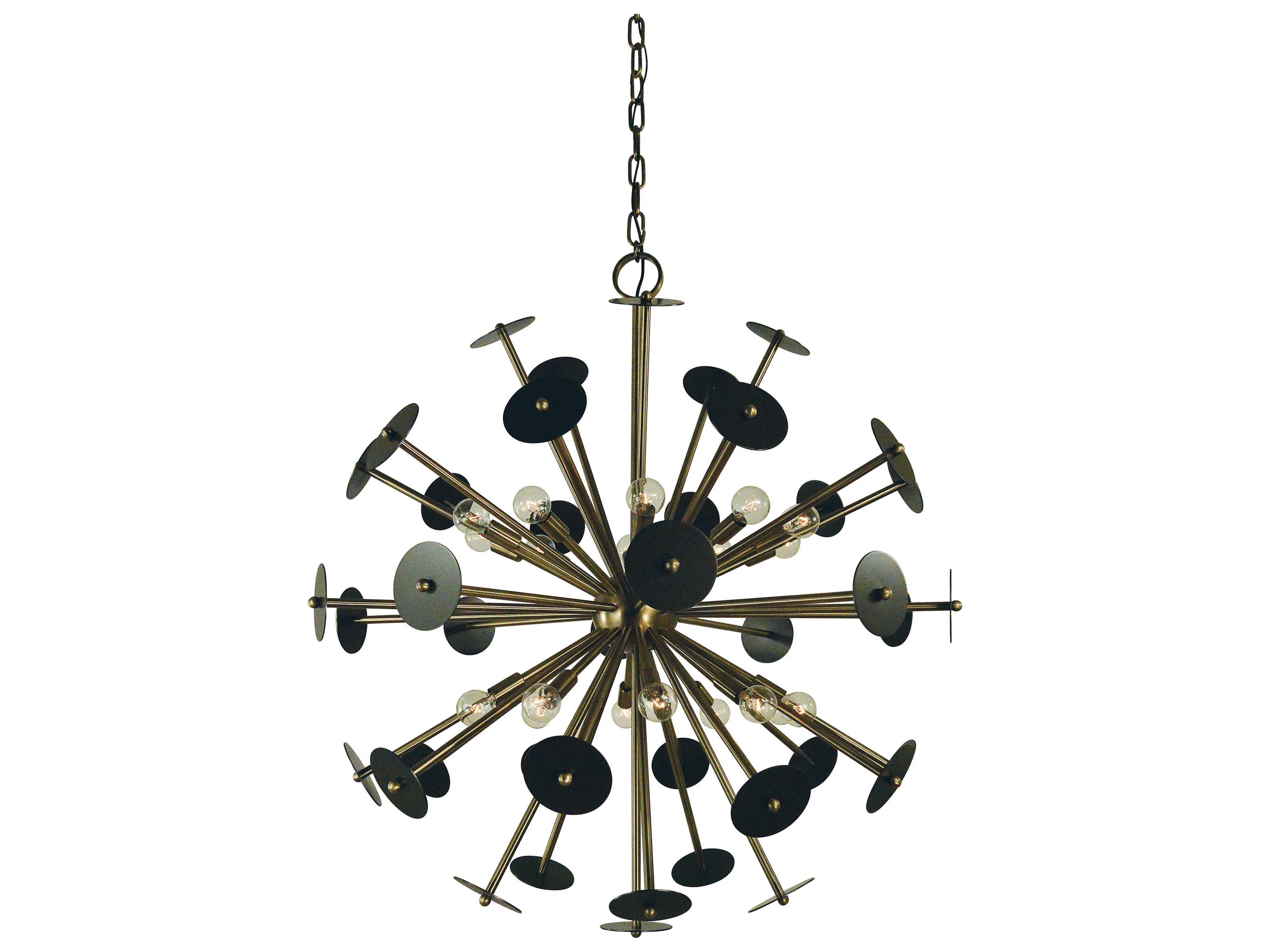 Apogee 20-Light Sputnik Chandelier