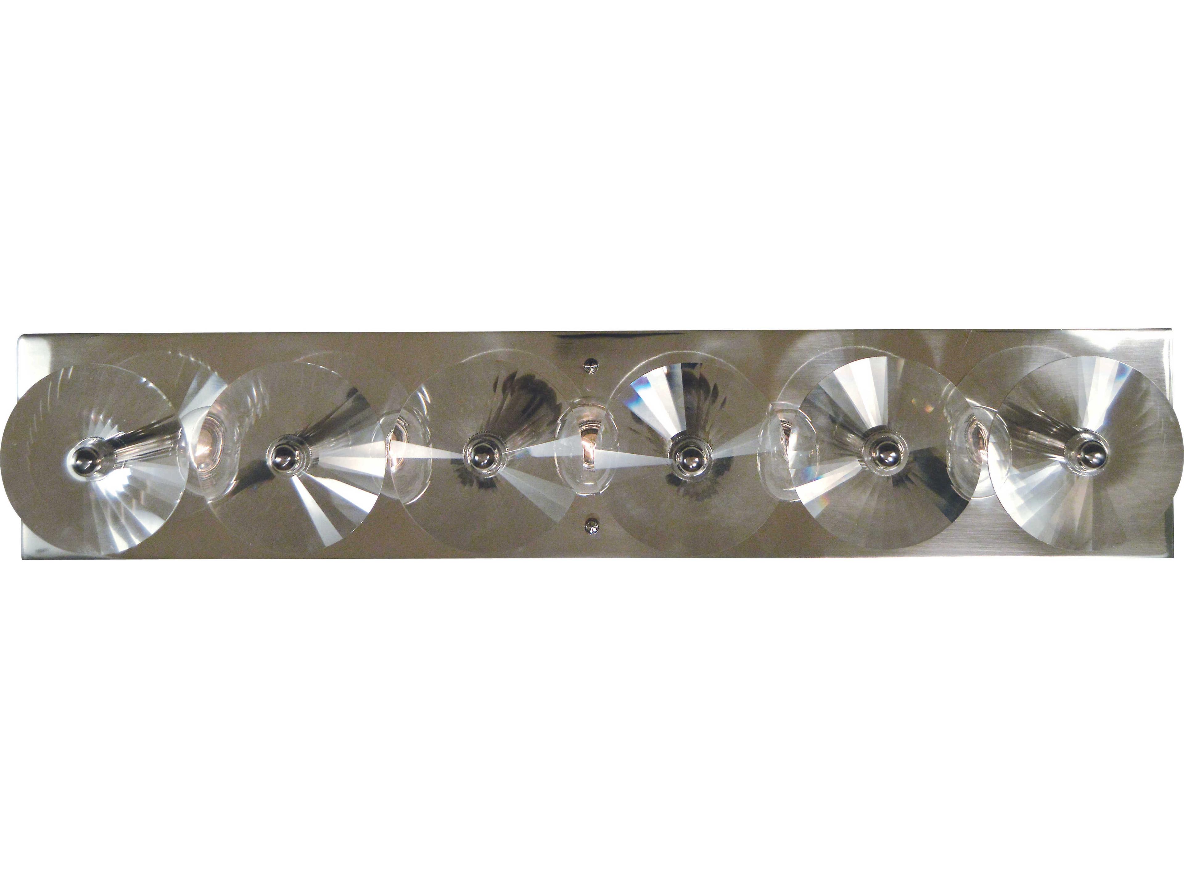 Patrice 5-Light Polished Nickel Vanity Light