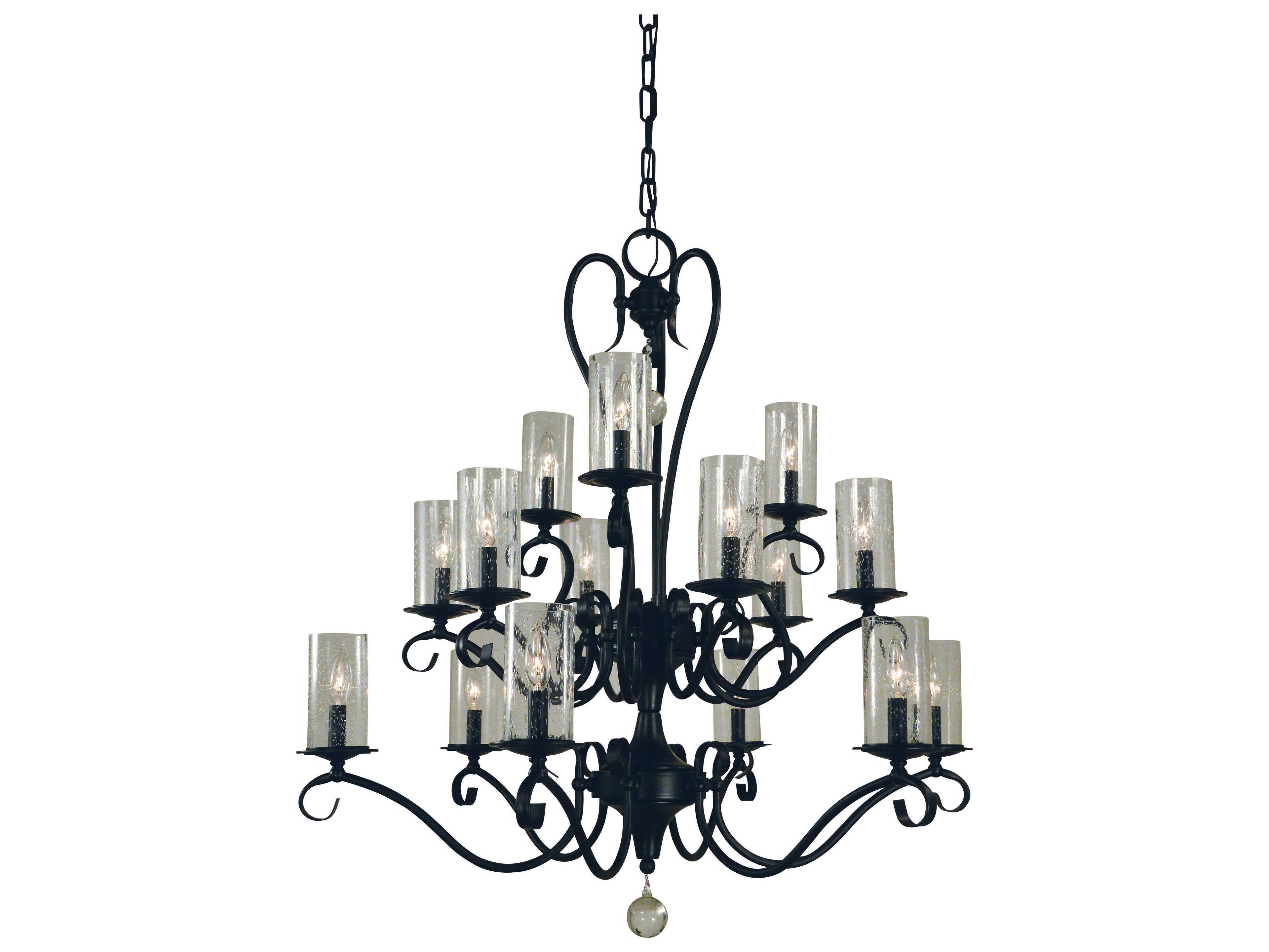 Ilsa 15-Light Cylinder Chandelier
