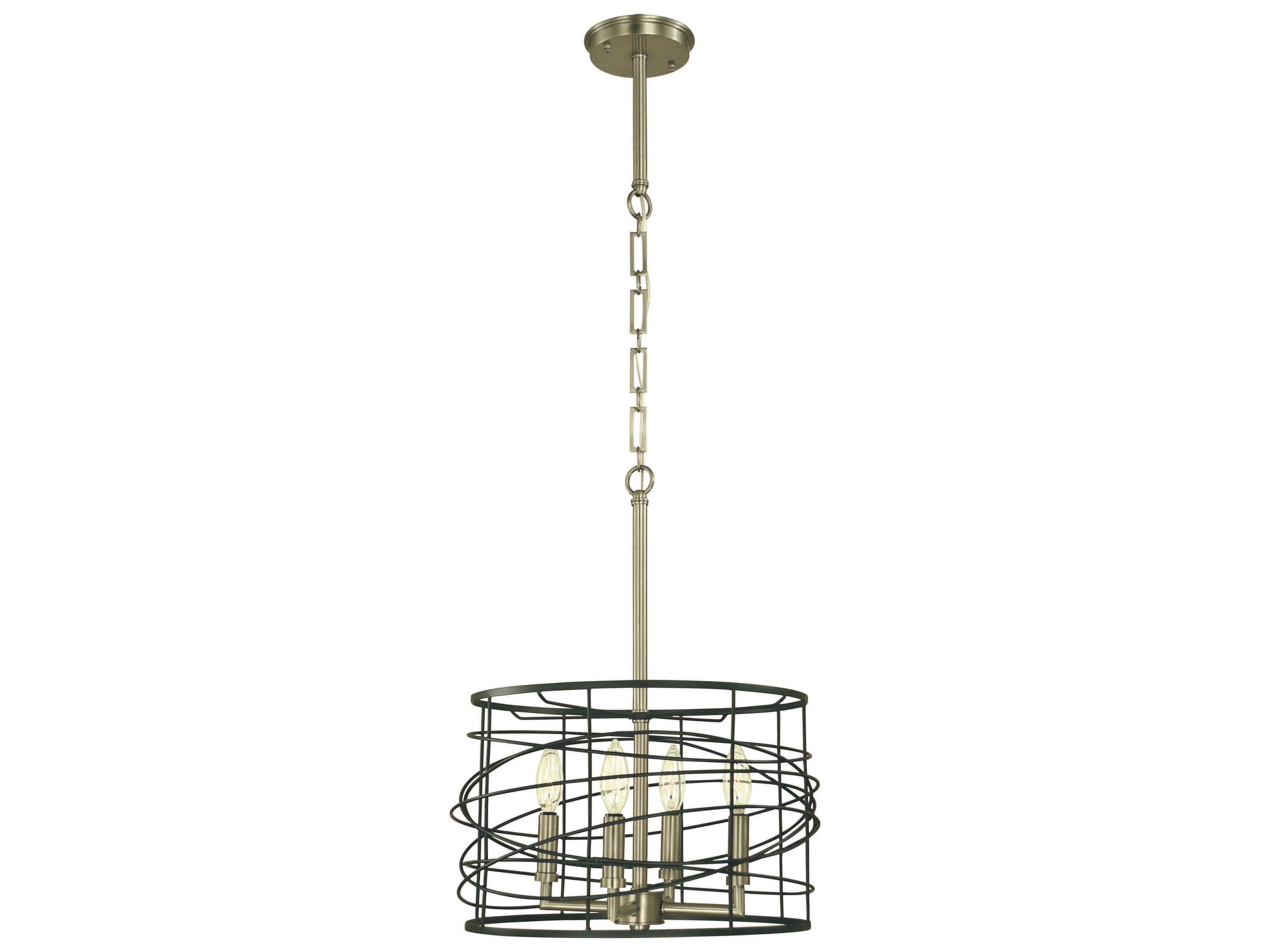 Boca 4-Light Candelabra Drum Chandelier