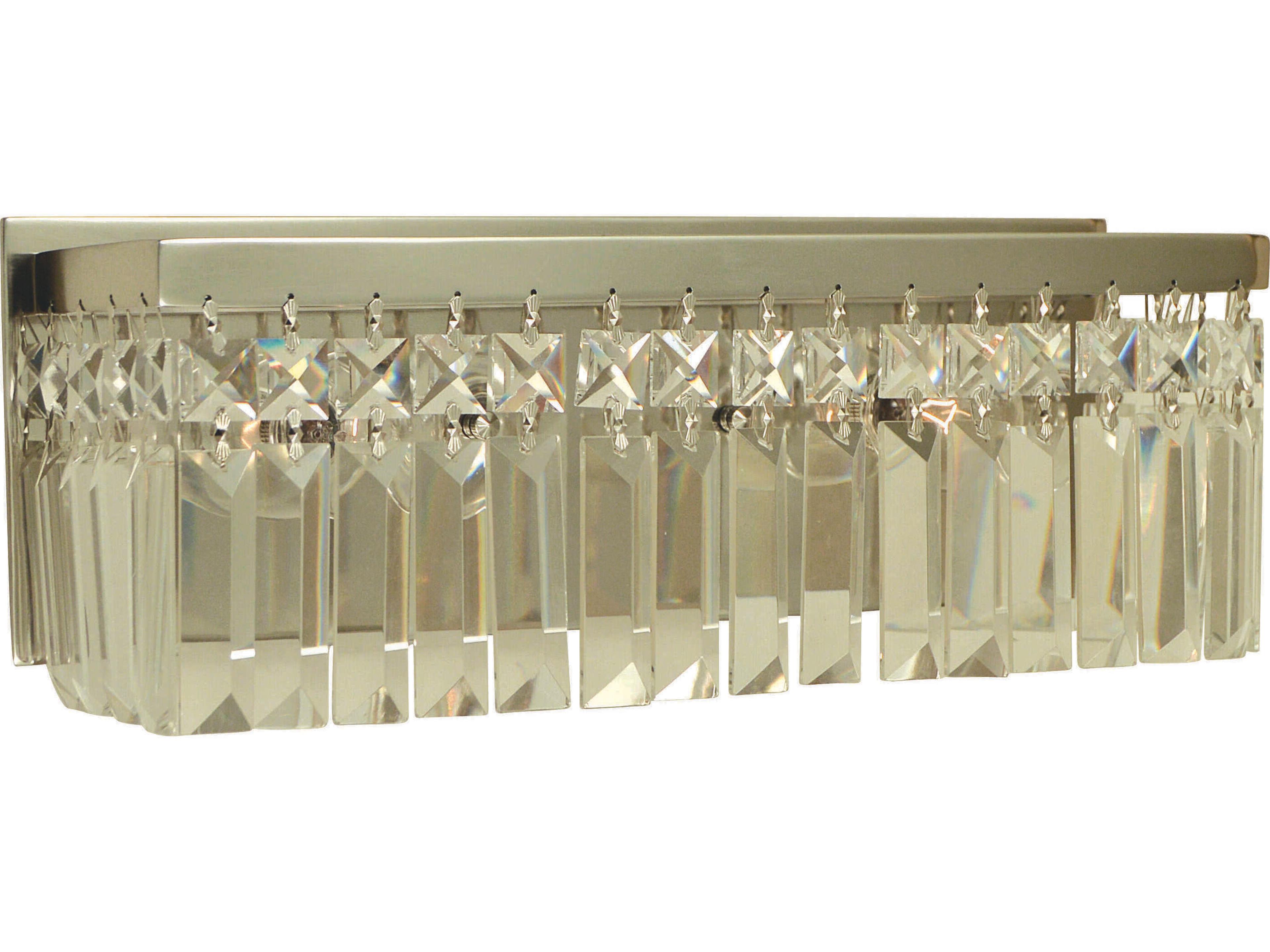 Hannah 2-Light Crystal Wall Sconce