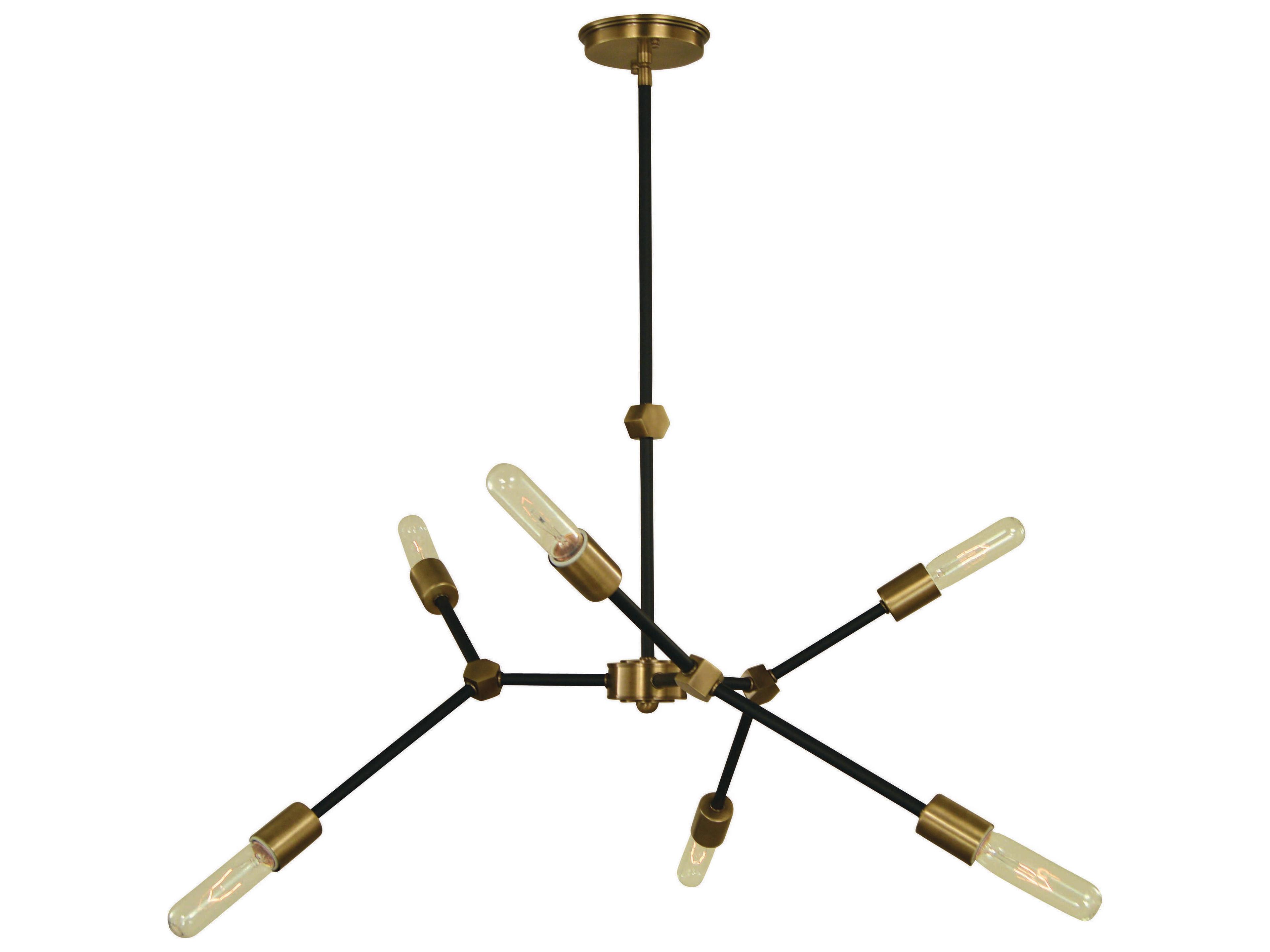 Kinetic 6-Light Chandelier