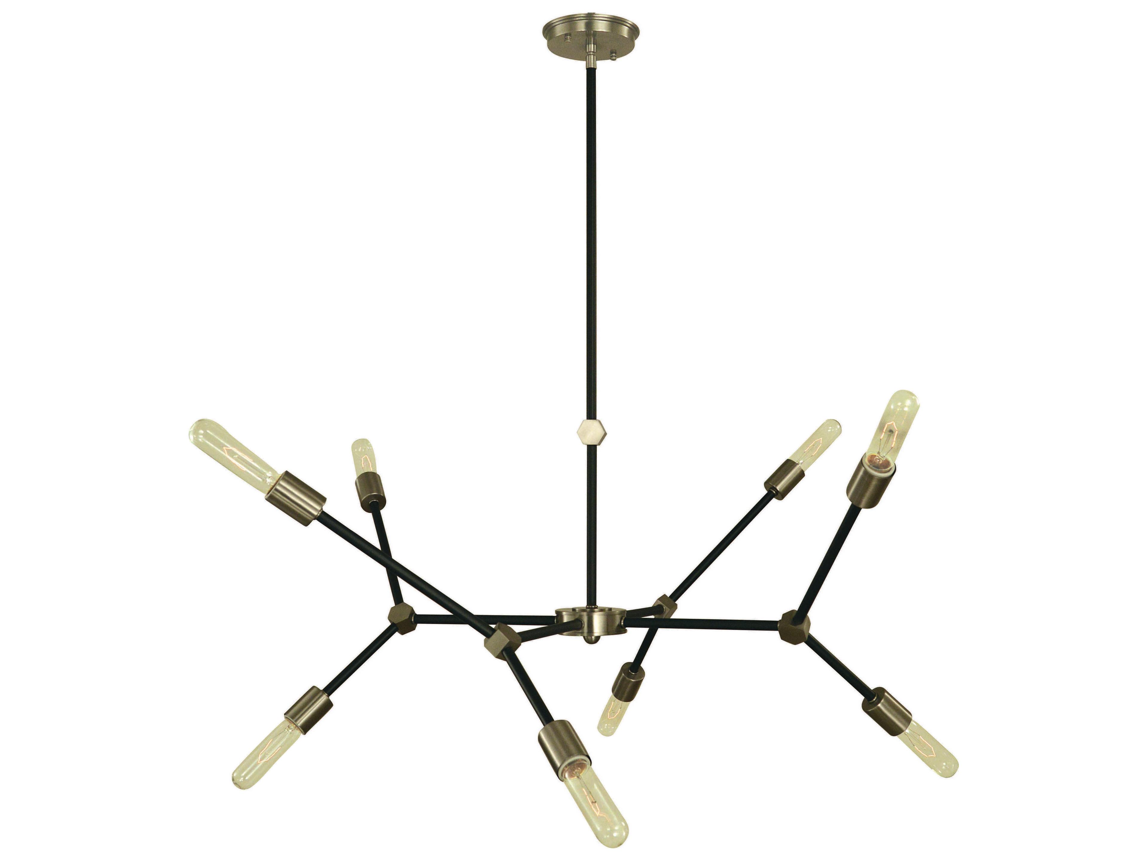 Kinetic 8-Light Chandelier