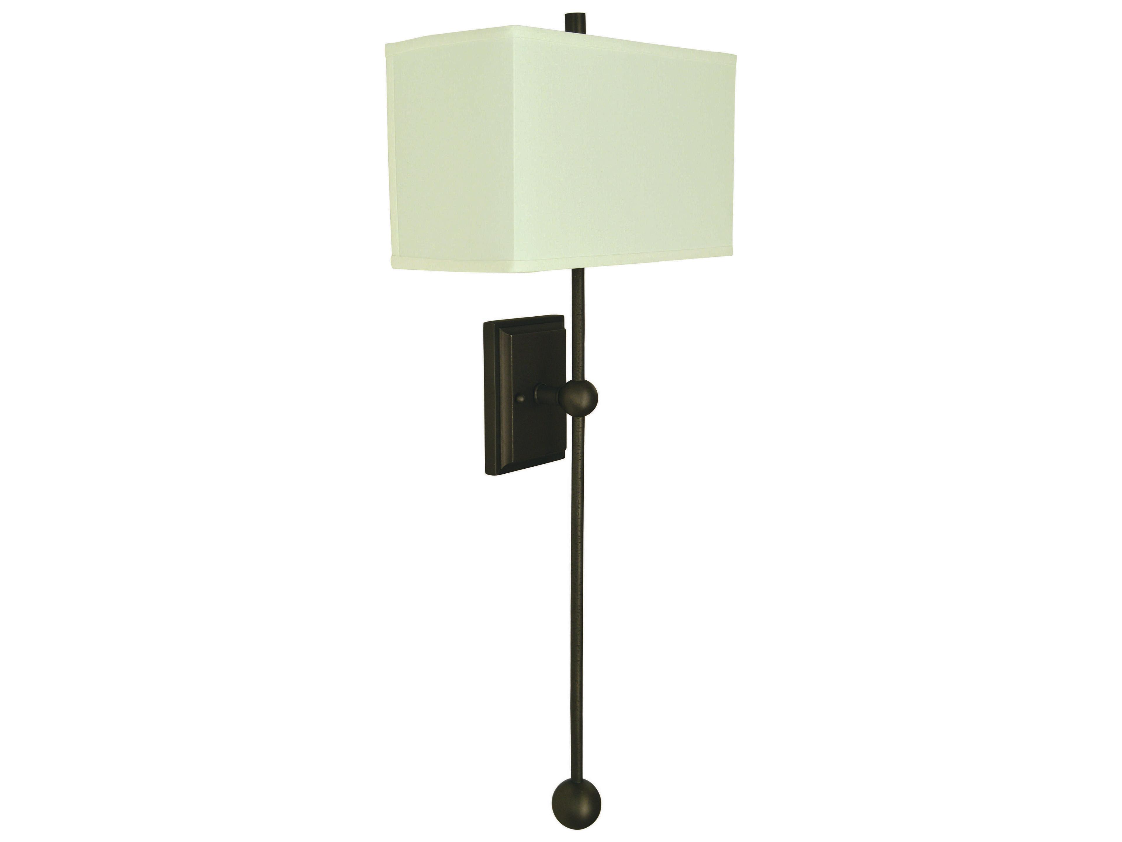 Framburg 2-Light Iron Black Wall Sconce