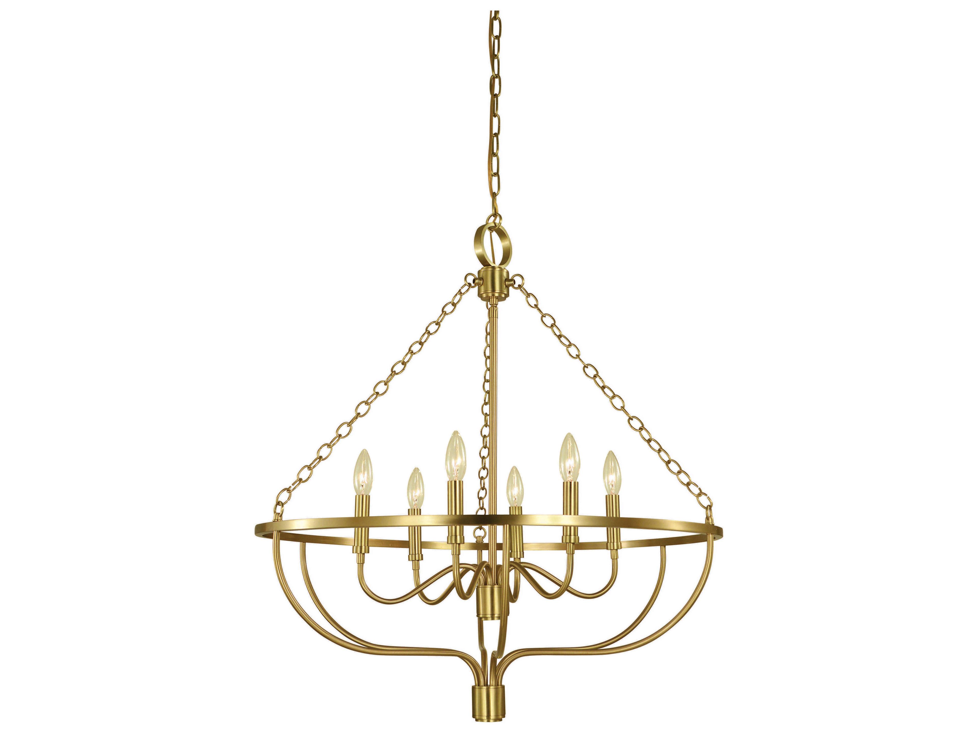 West Town 6-Light Candelabra Chandelier