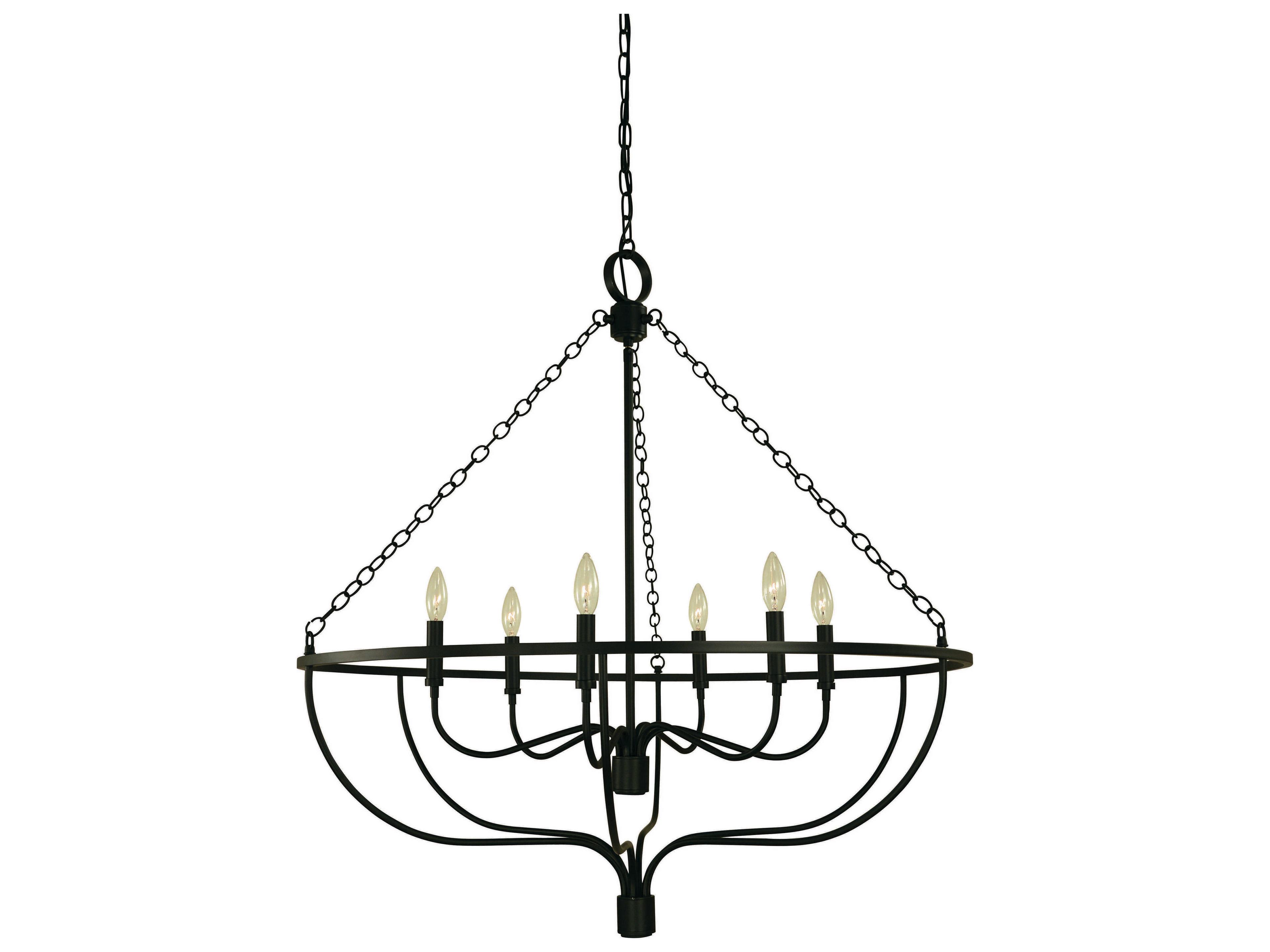West Town 6-Light Candelabra Chandelier