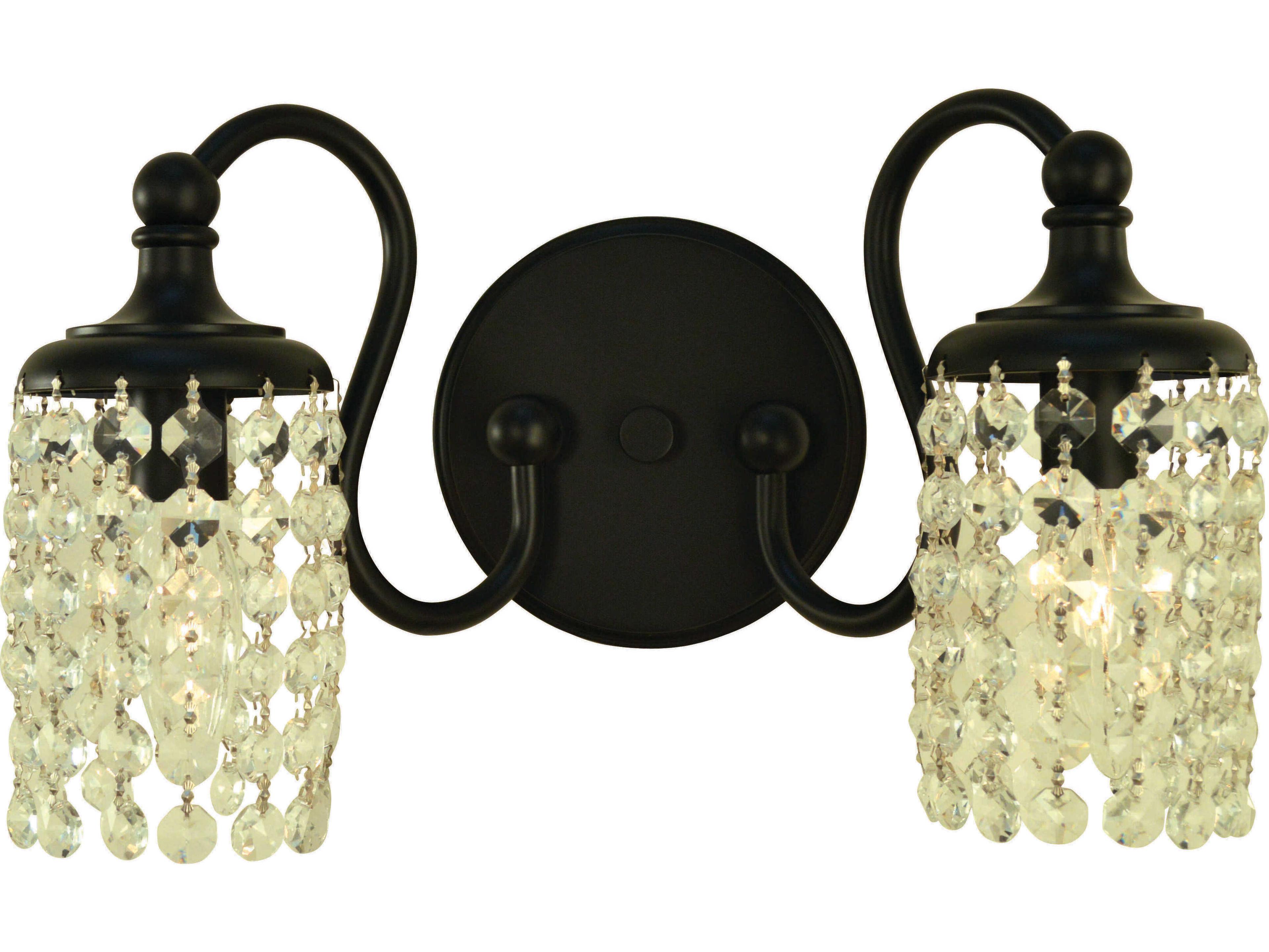 Eliana Black Vanity Light