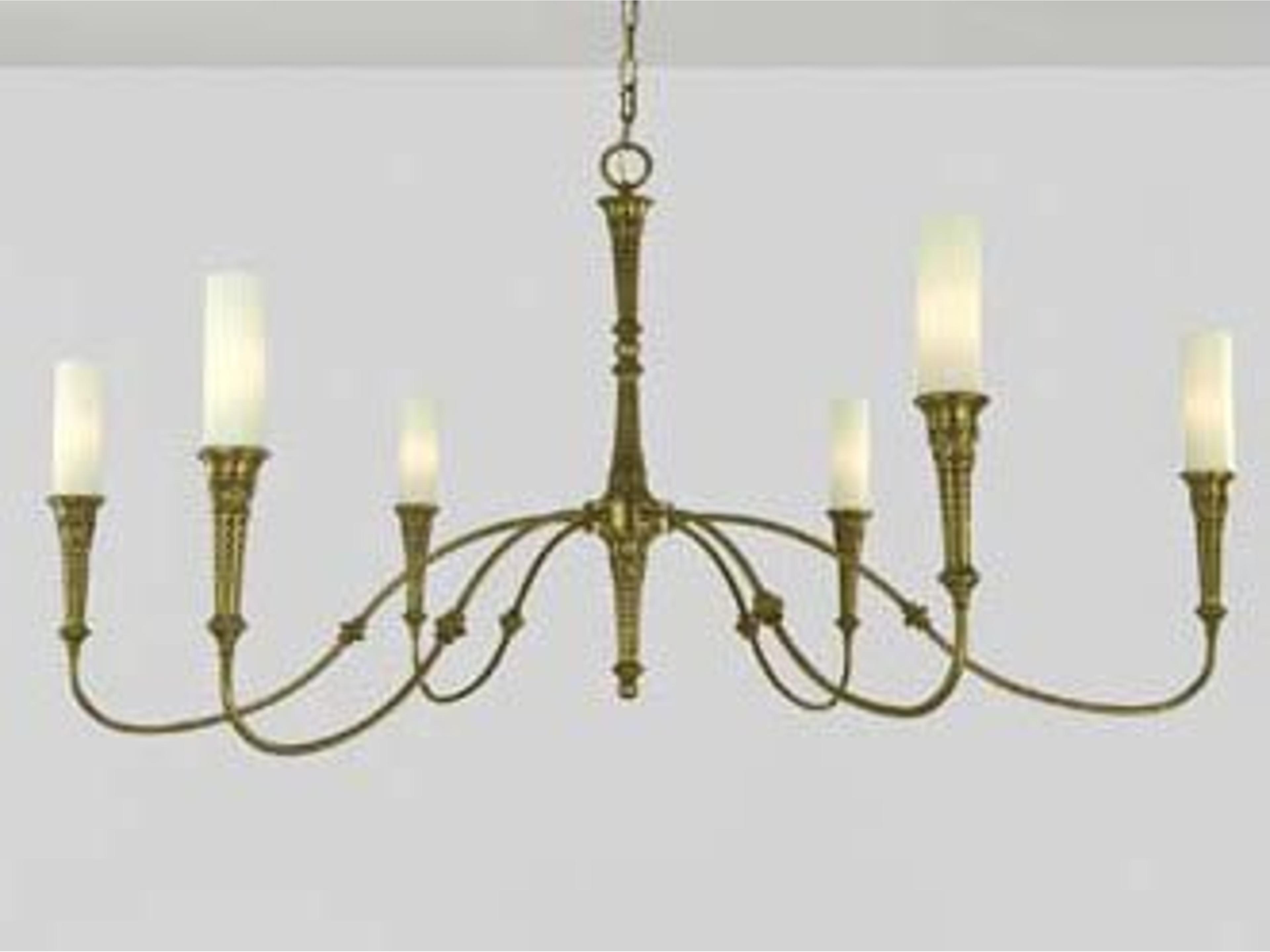 Framburg Old Greenwich 6-Light Traditional Candelabra Chandelier
