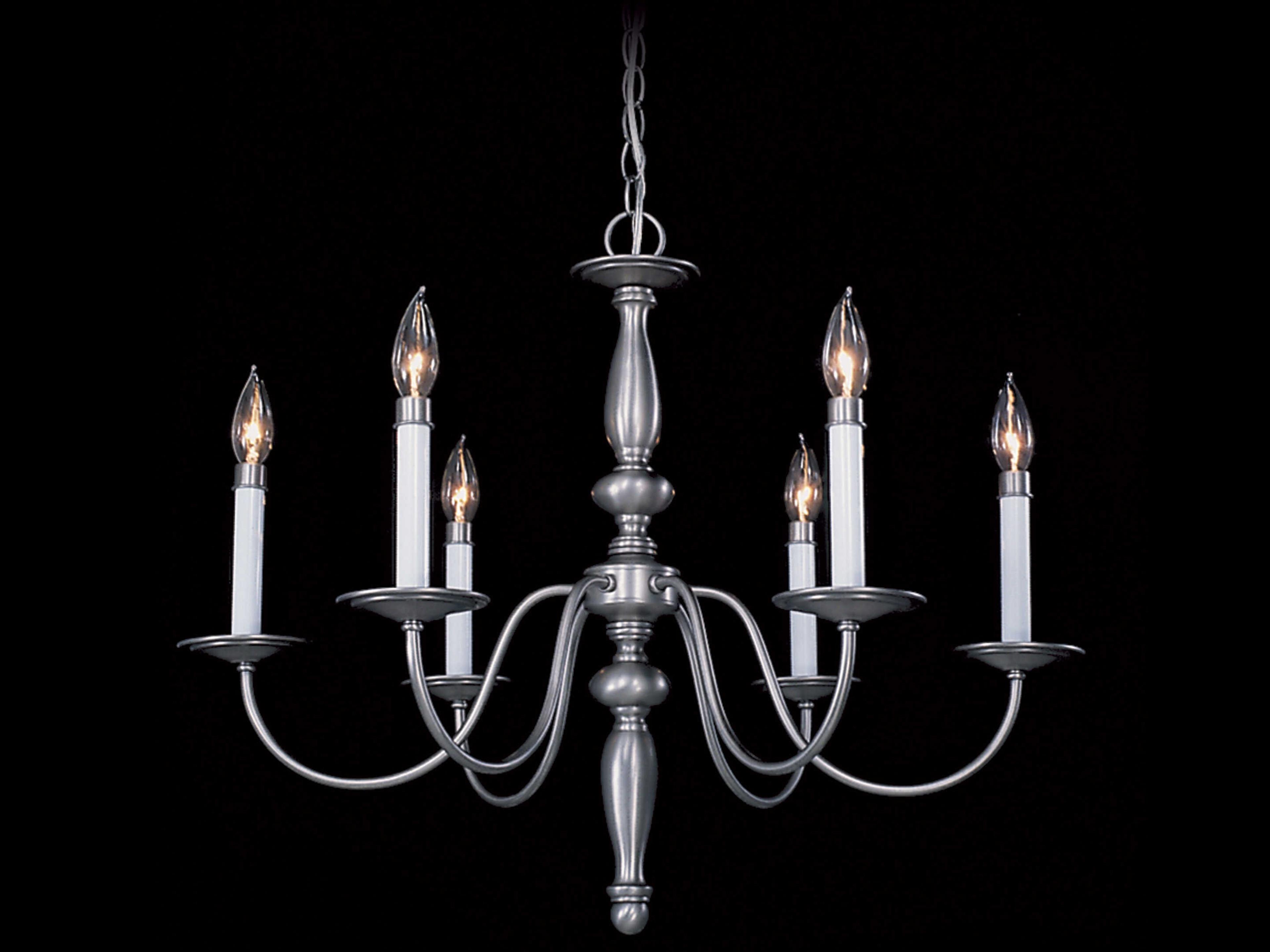 Jamestown 6-Light Candelabra Chandelier