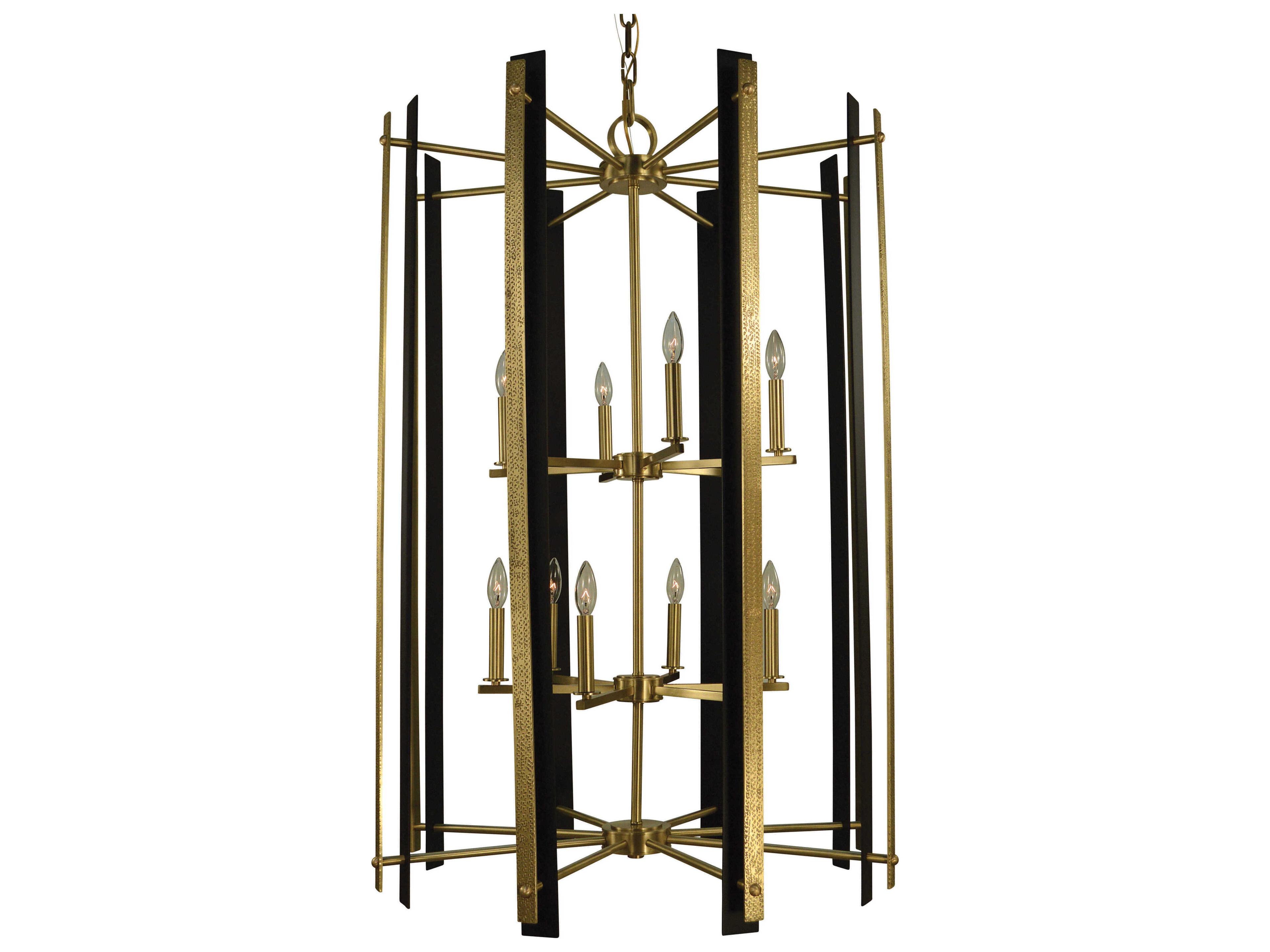 Bucolic 12-Light Tiered Pendant