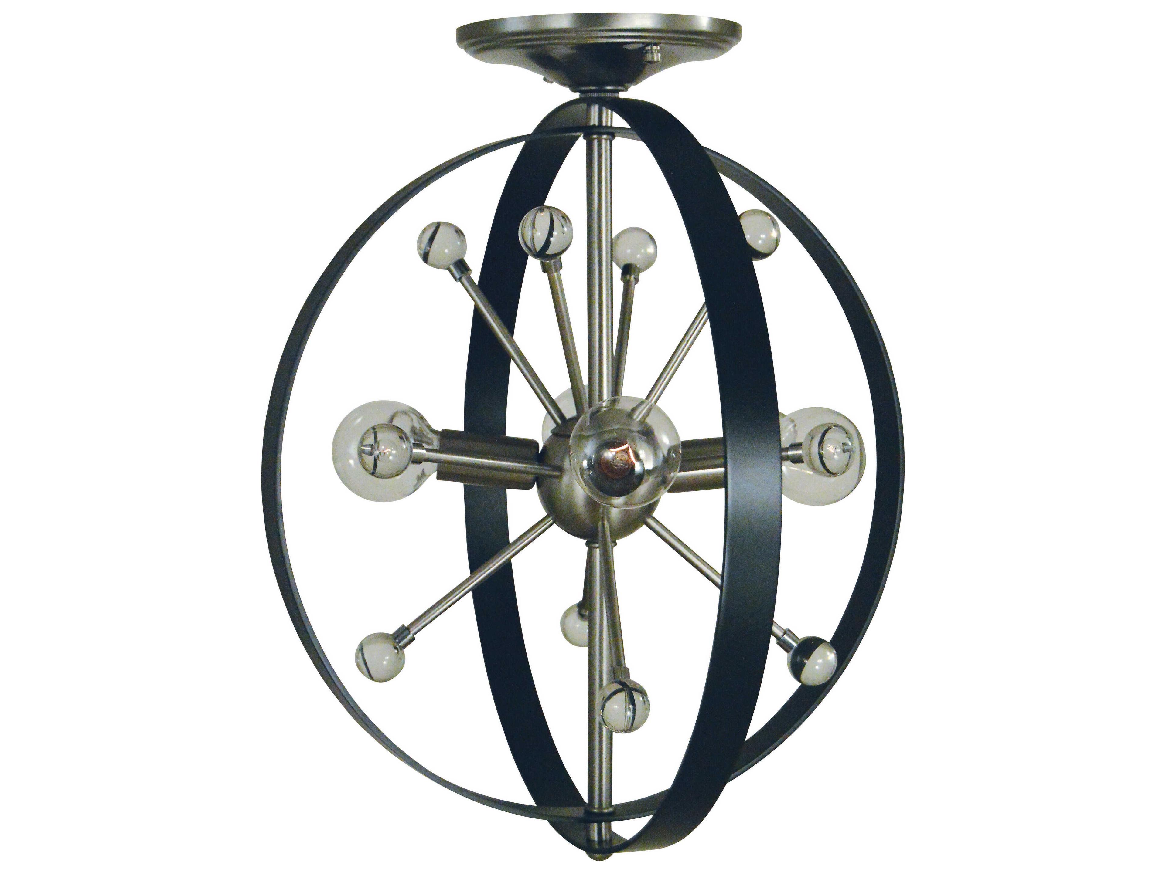 Framburg Nucleus 4-Light Sputnik Pendant