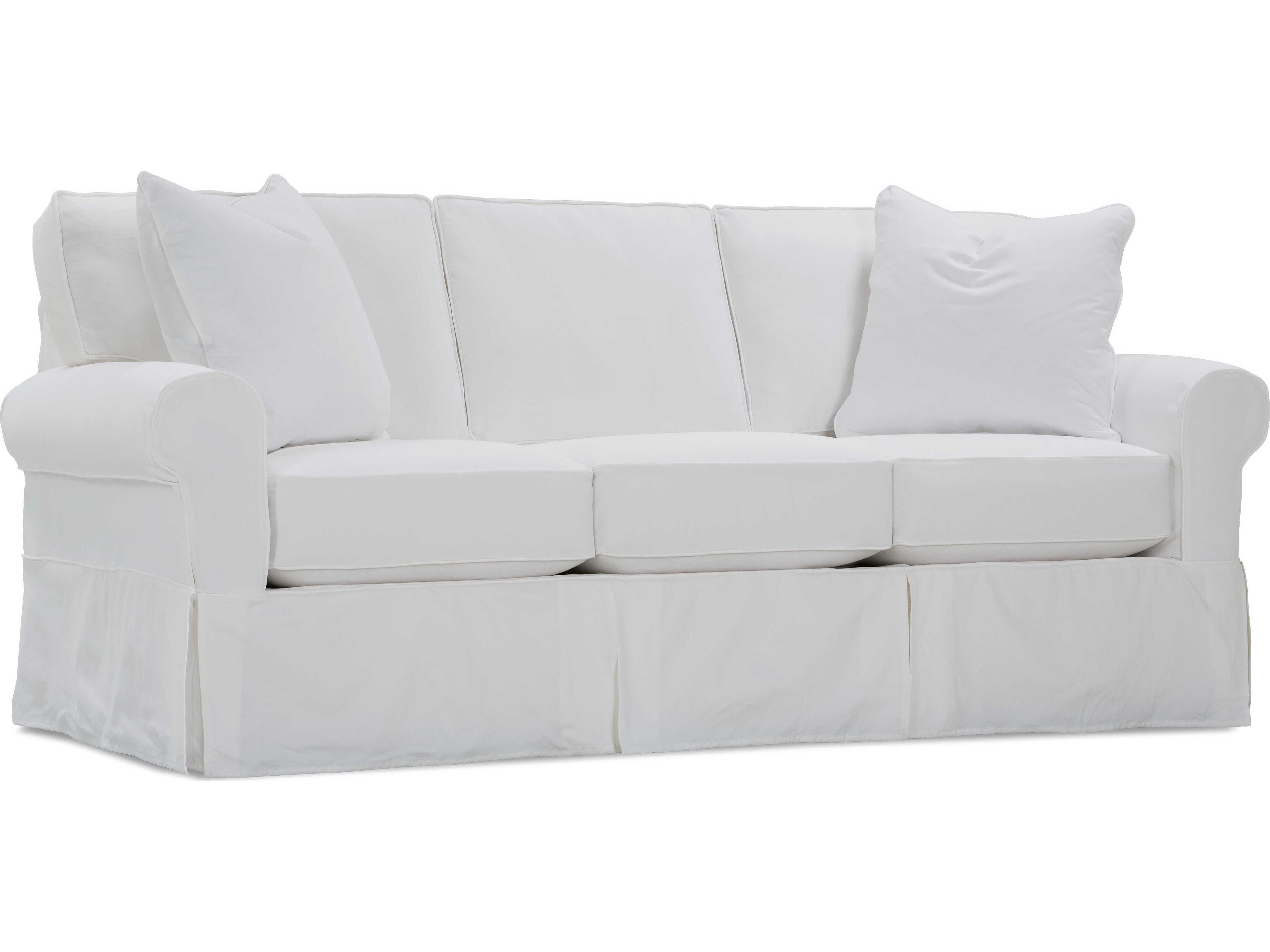 Nantucket White Upholstered Sofa
