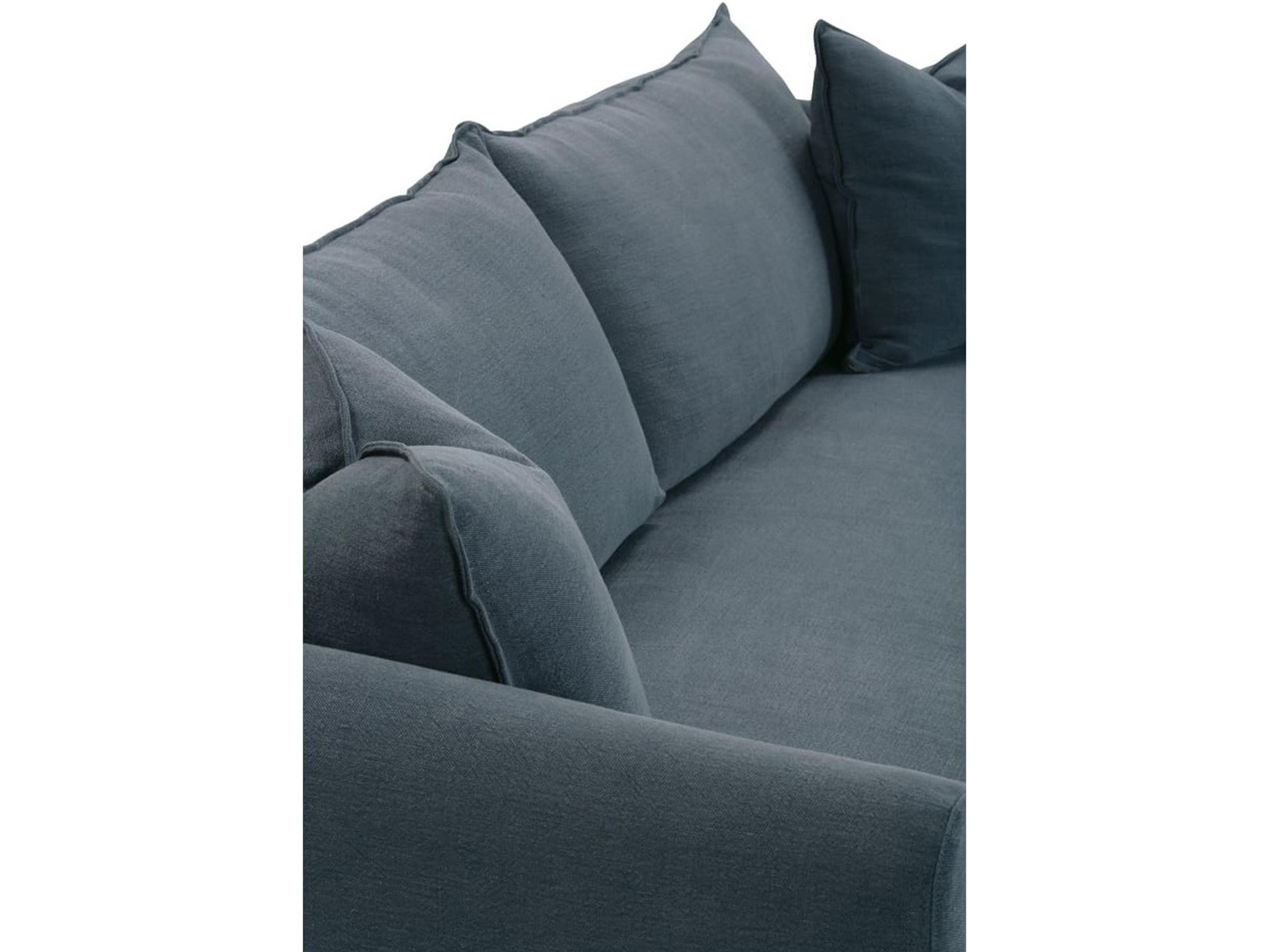 Rowe Alana Blue Upholstered Slip Sofa