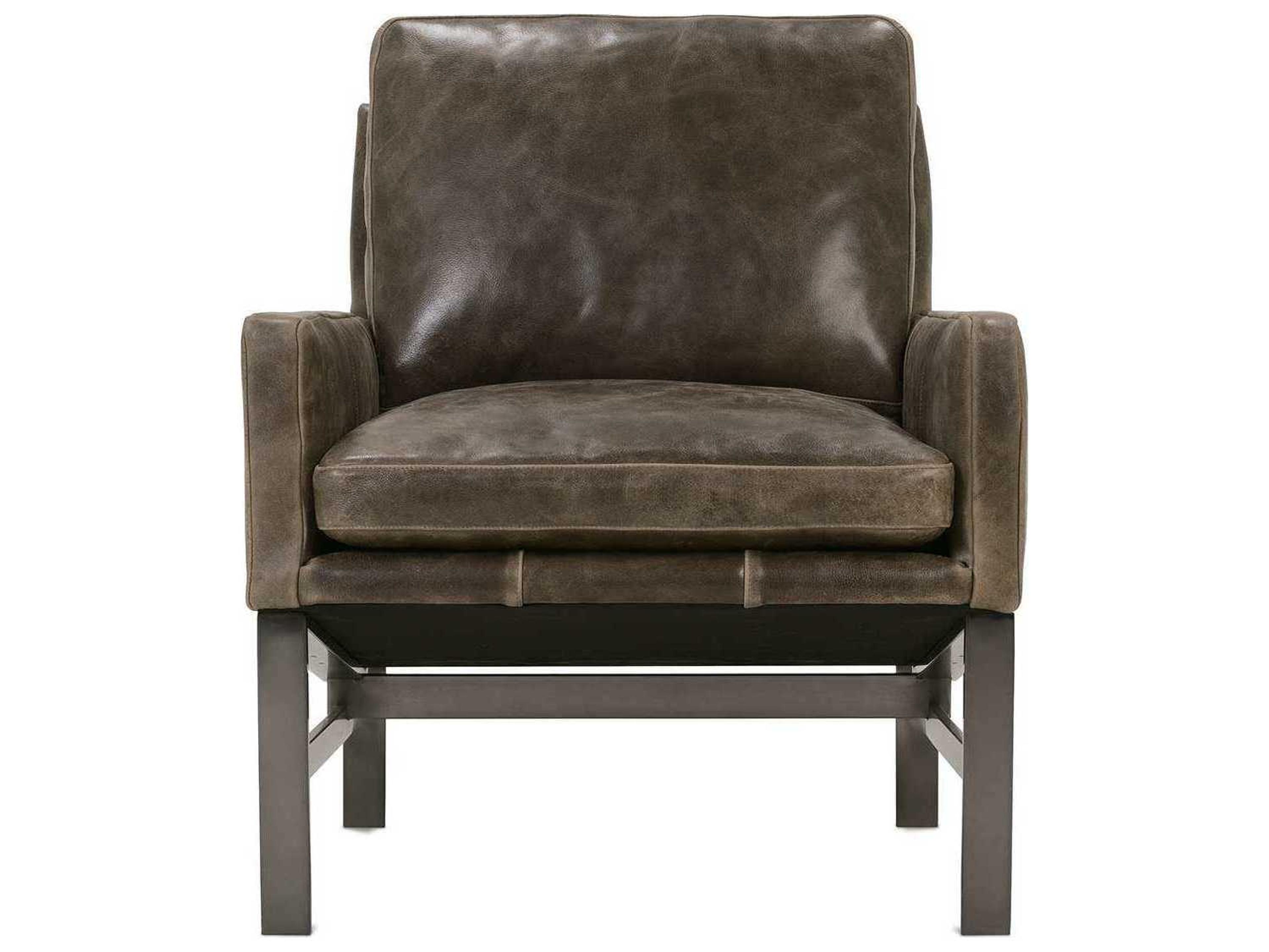 Rowe Atticus Leather Accent Chair