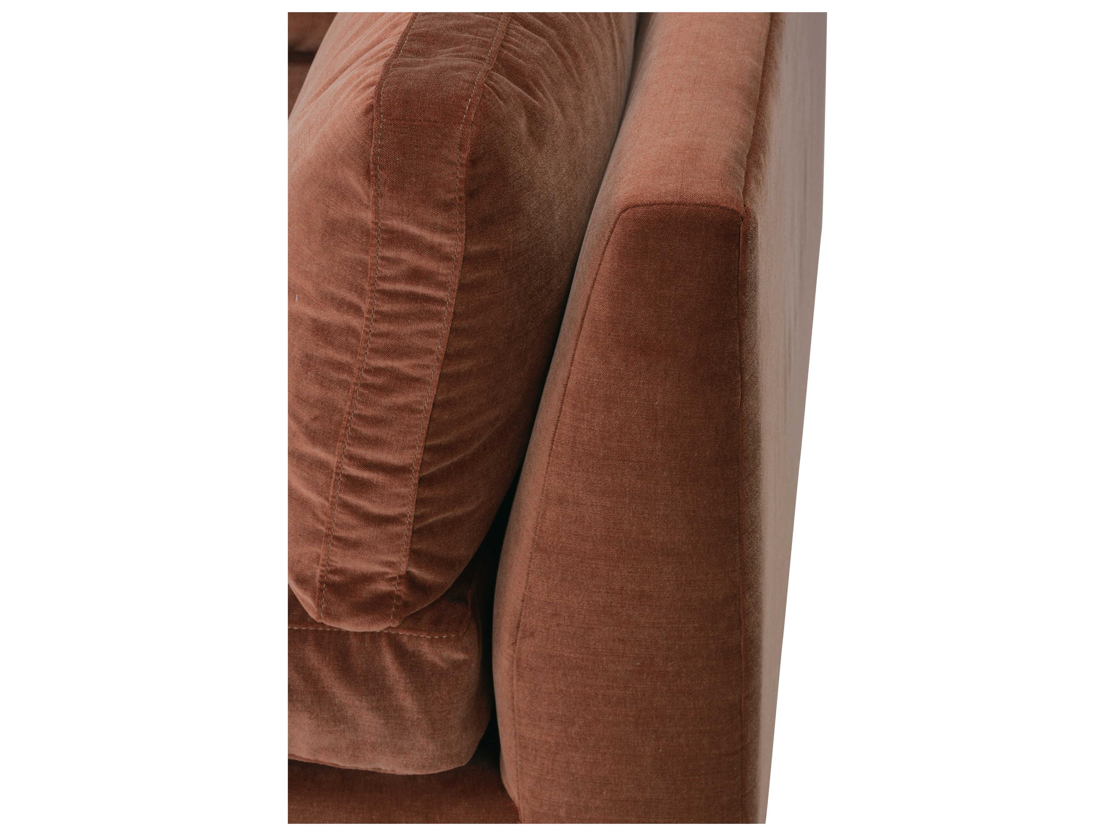 Rowe Boden Washed Pine Orange Upholstered Sofa