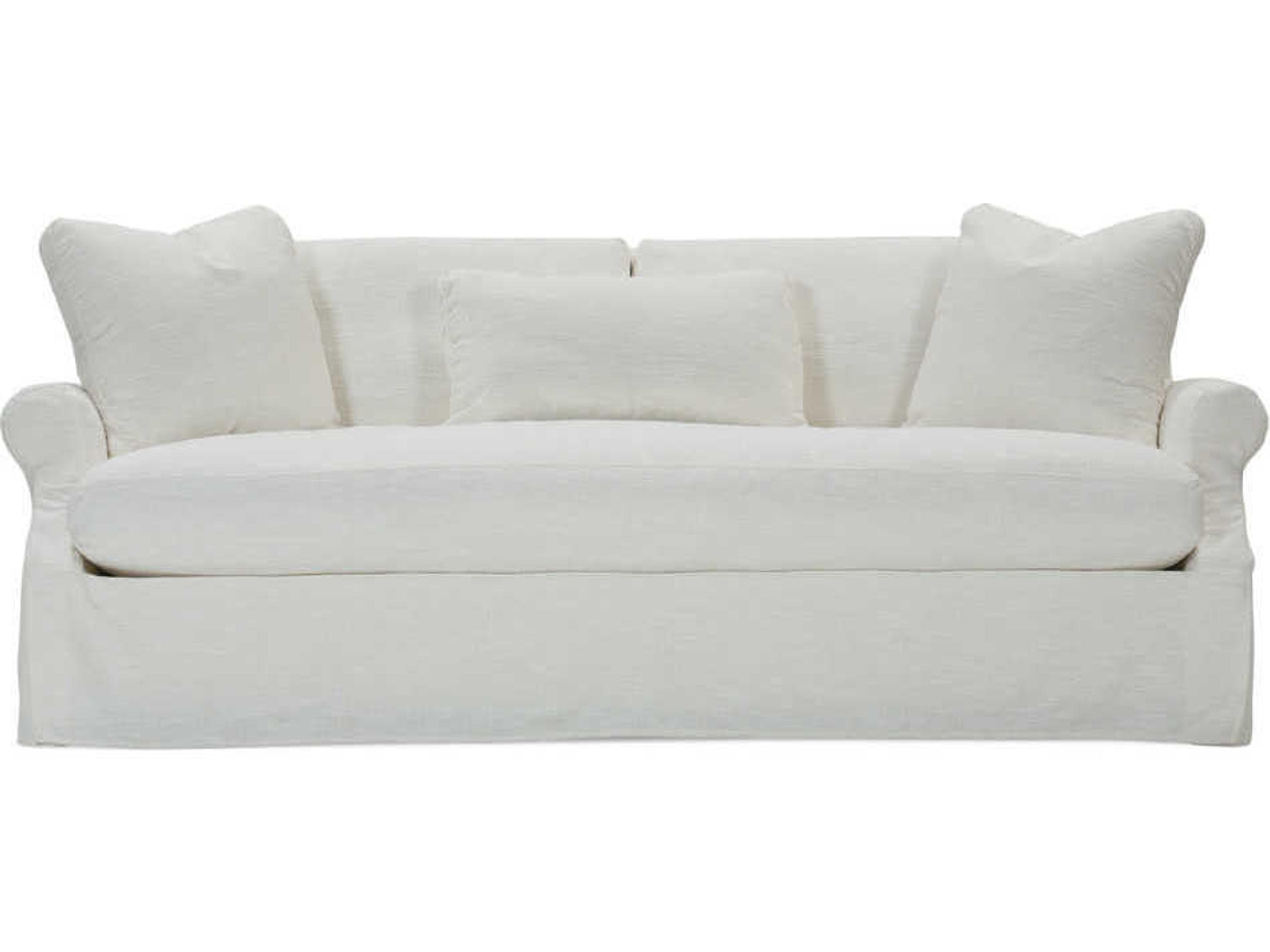 Rowe Bristol White Upholstered Sofa