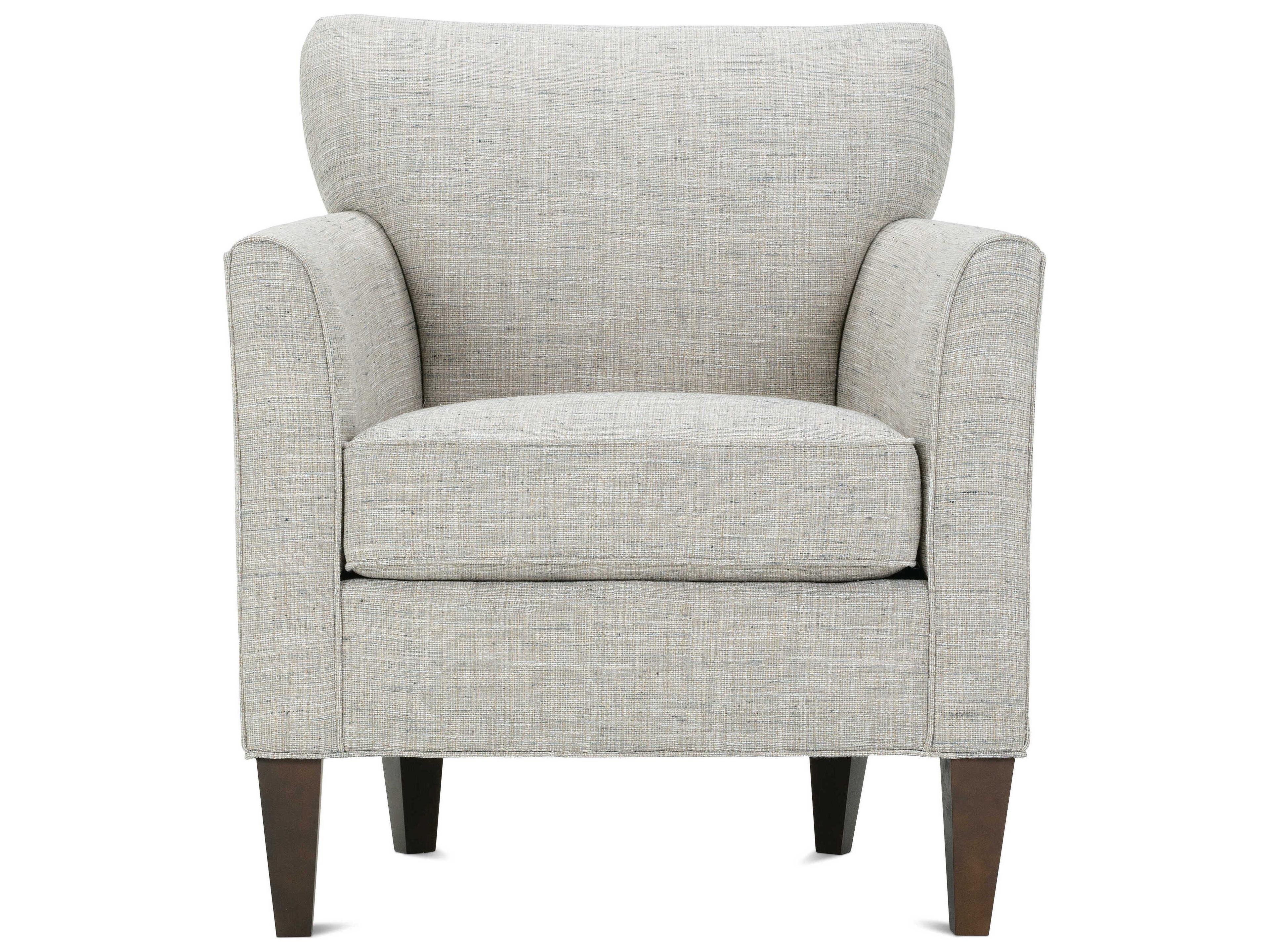 Rowe Times Gray Fabric Accent Chair