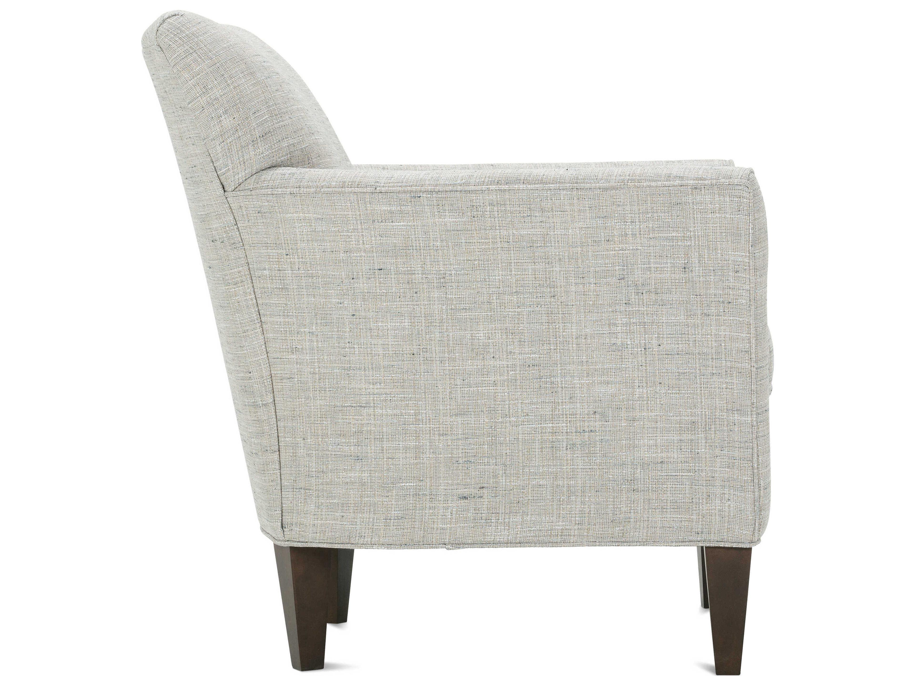 Rowe Times Gray Fabric Accent Chair