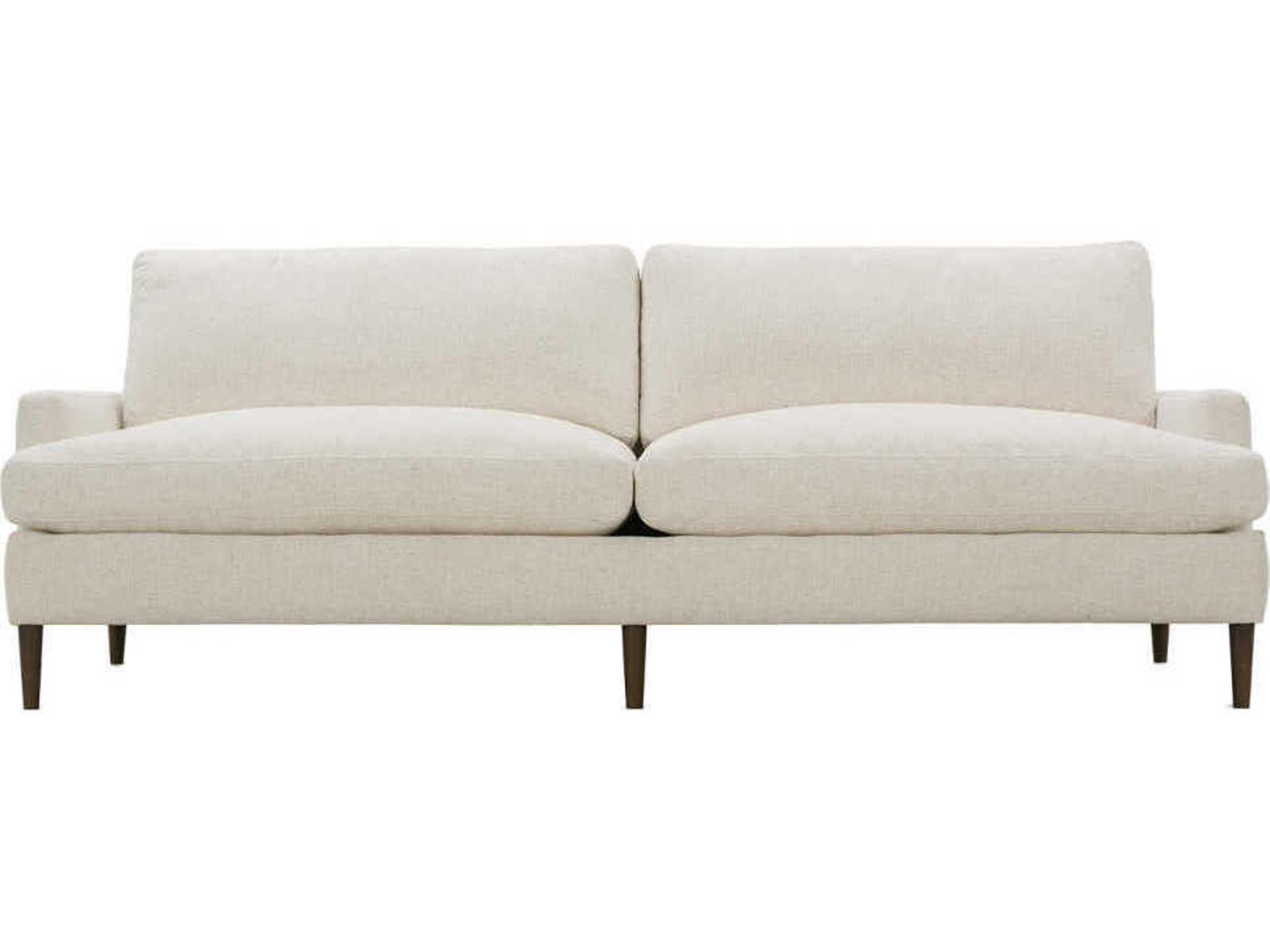 Grady Carob White Upholstered Sofa