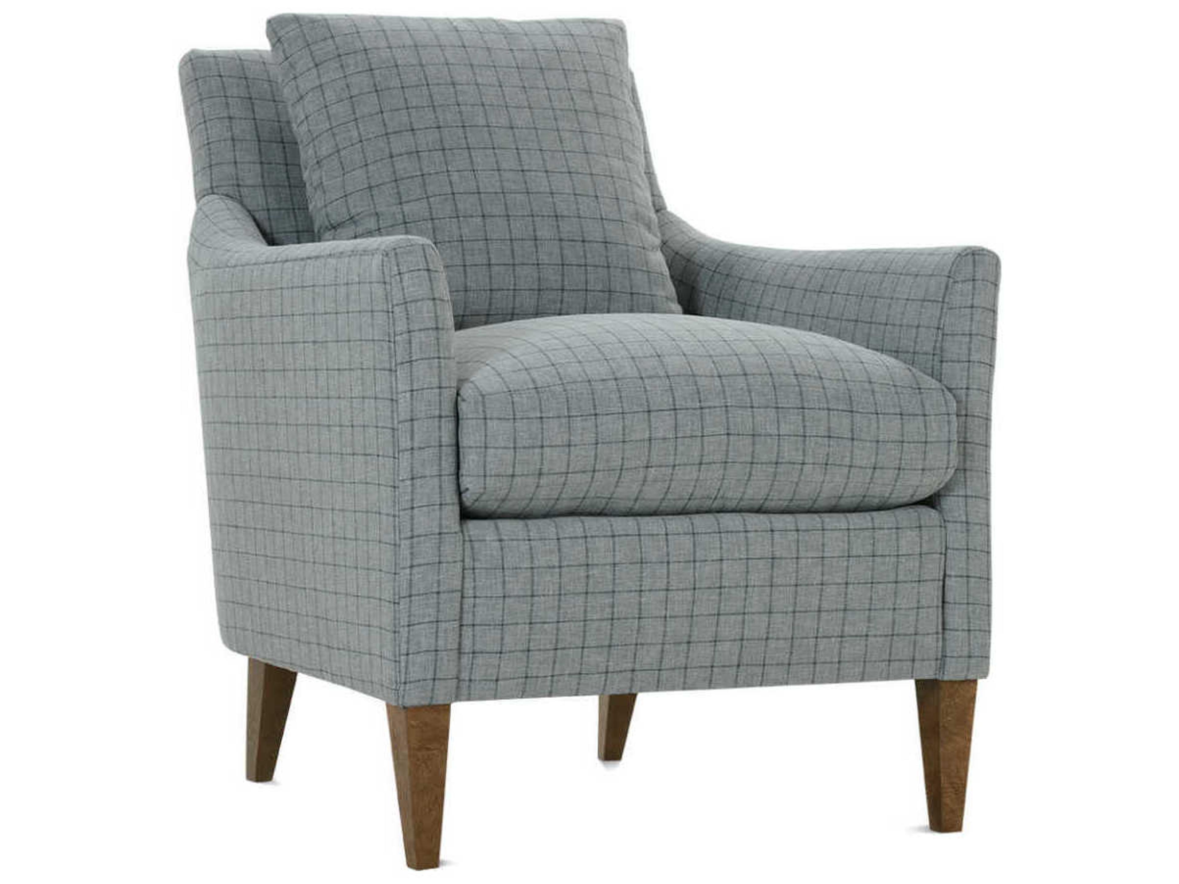 Rowe Ingrid Gray Fabric Accent Chair