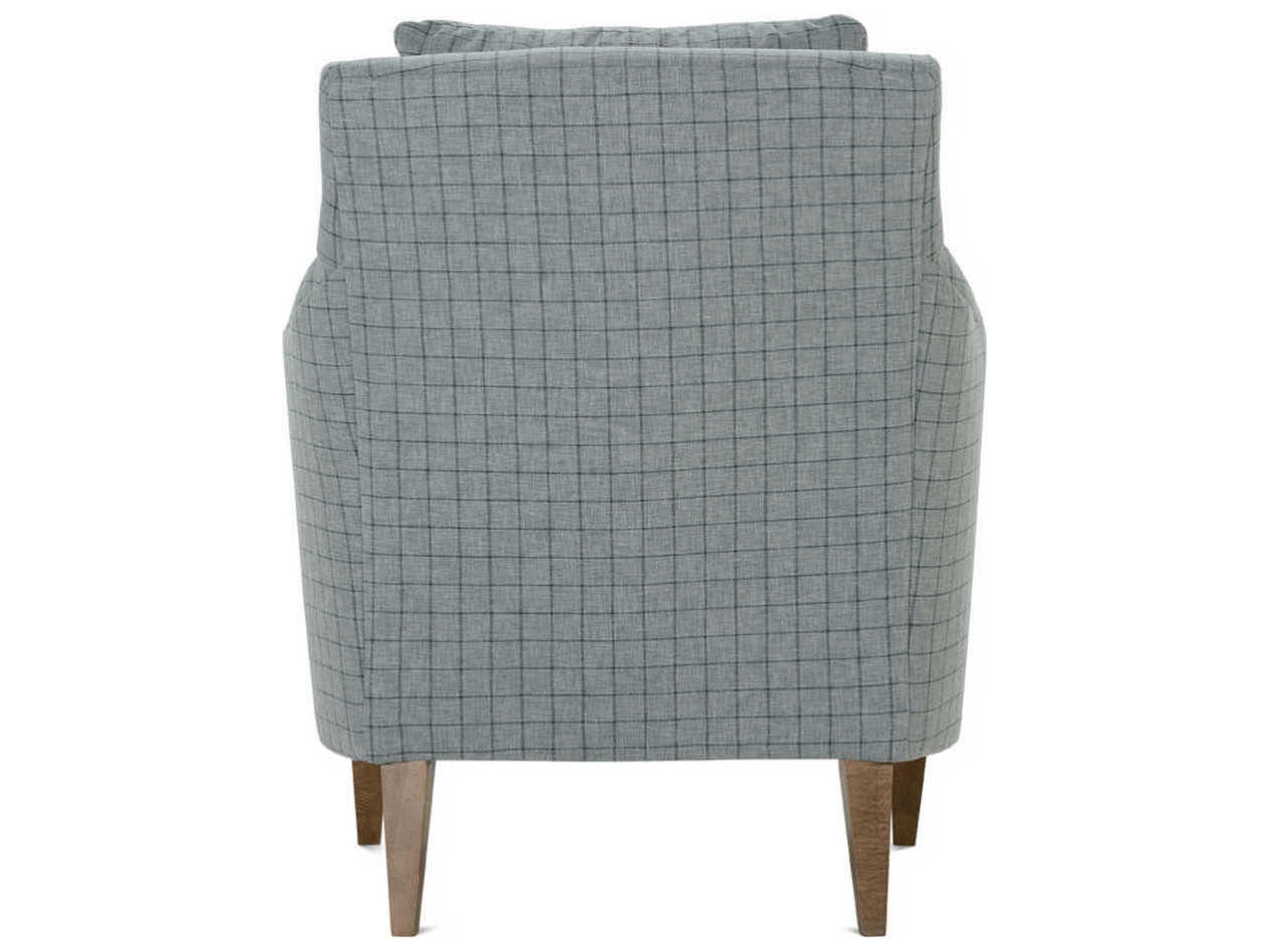 Rowe Ingrid Gray Fabric Accent Chair