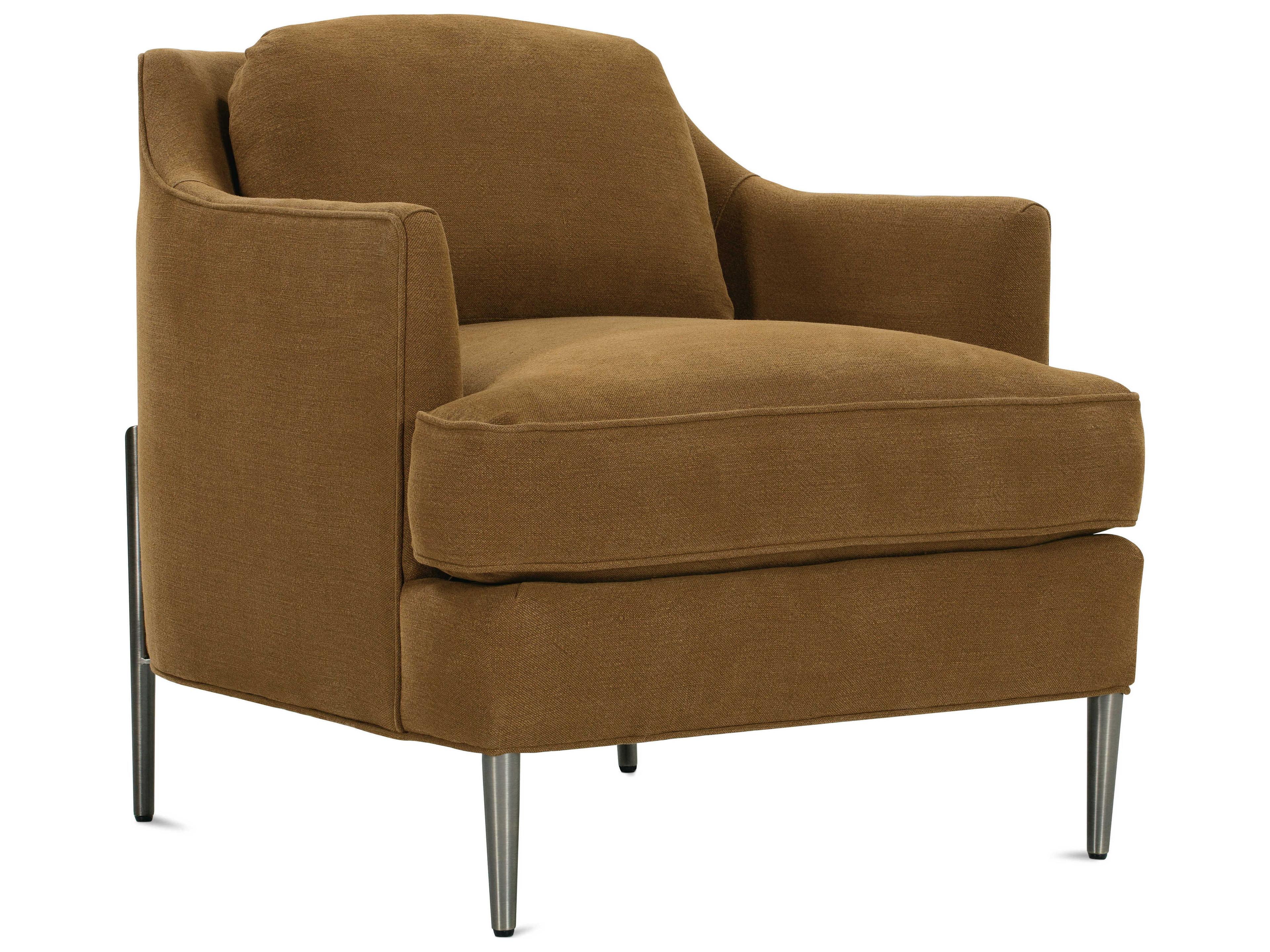 Juliet Brown Fabric Accent Chair