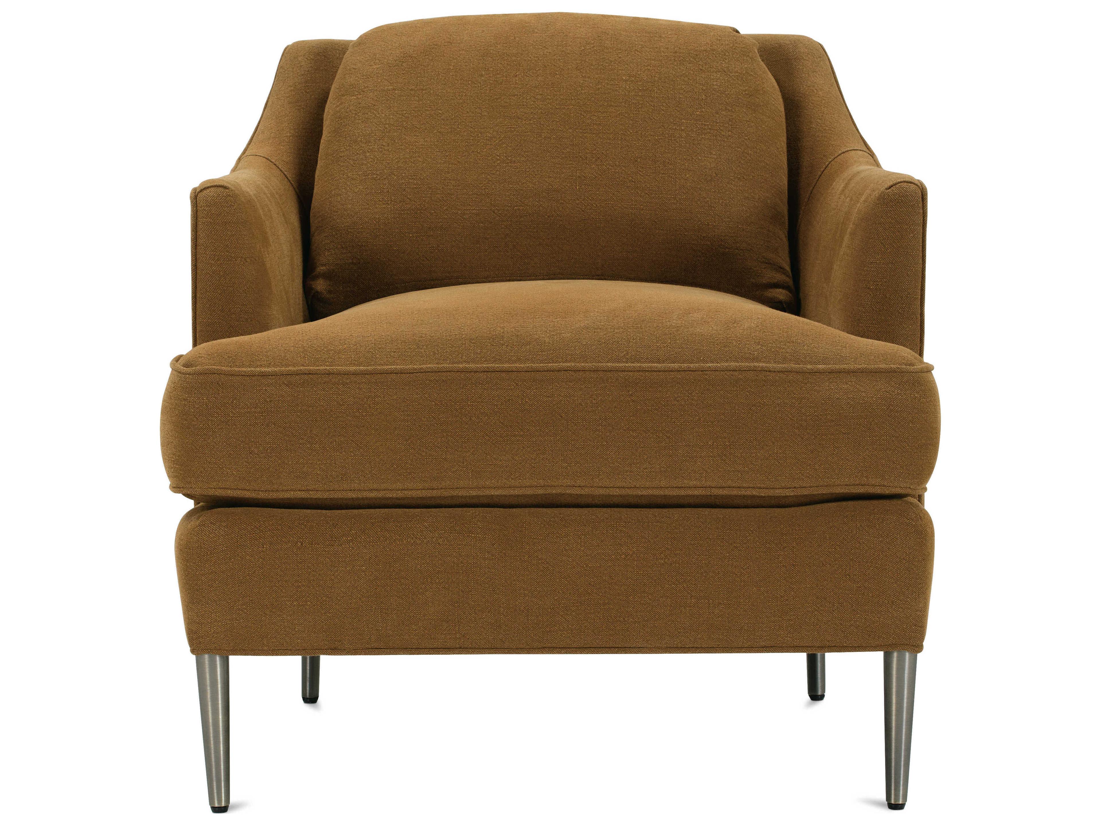 Rowe Juliet Brown Fabric Accent Chair