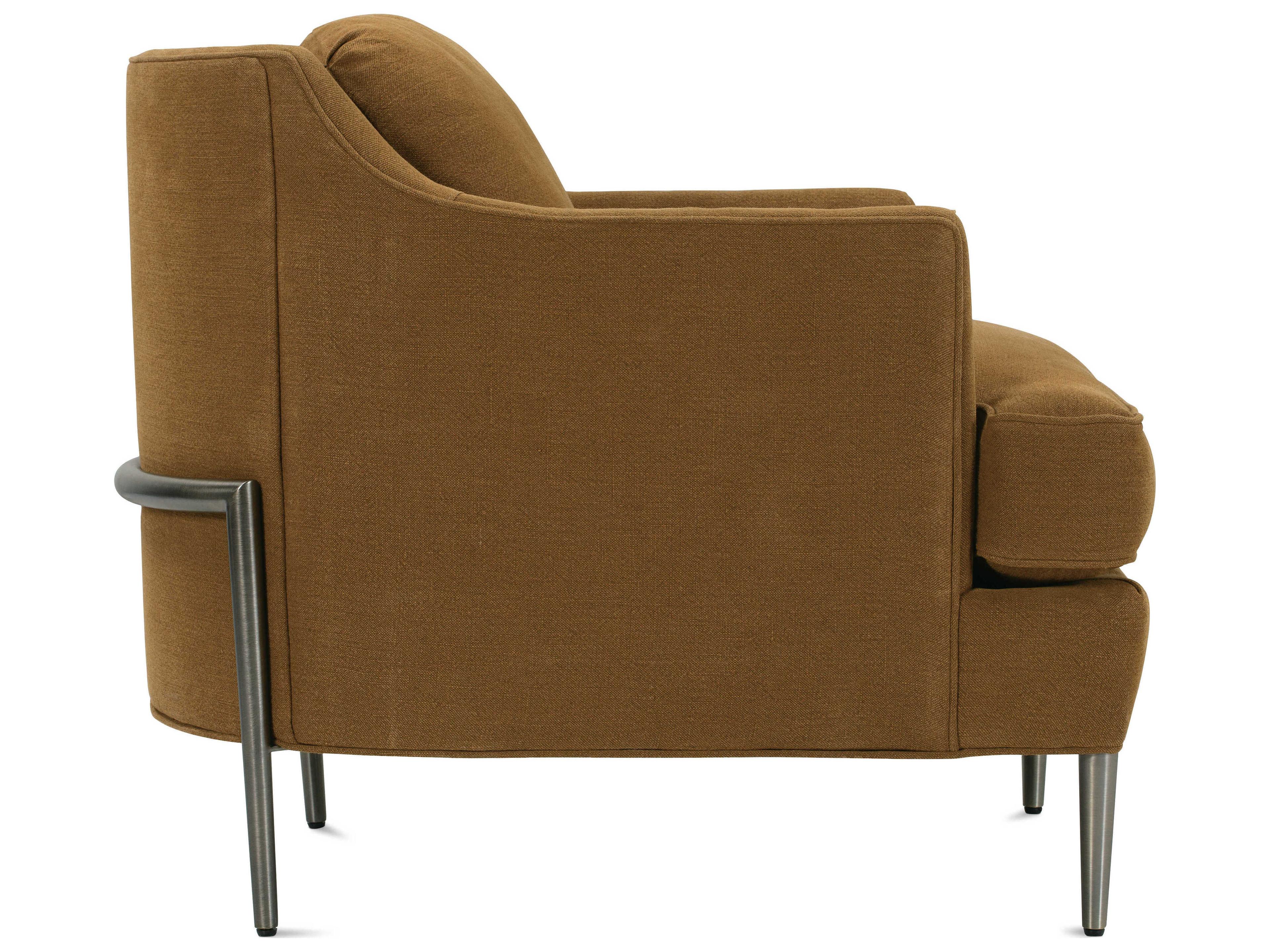 Rowe Juliet Brown Fabric Accent Chair