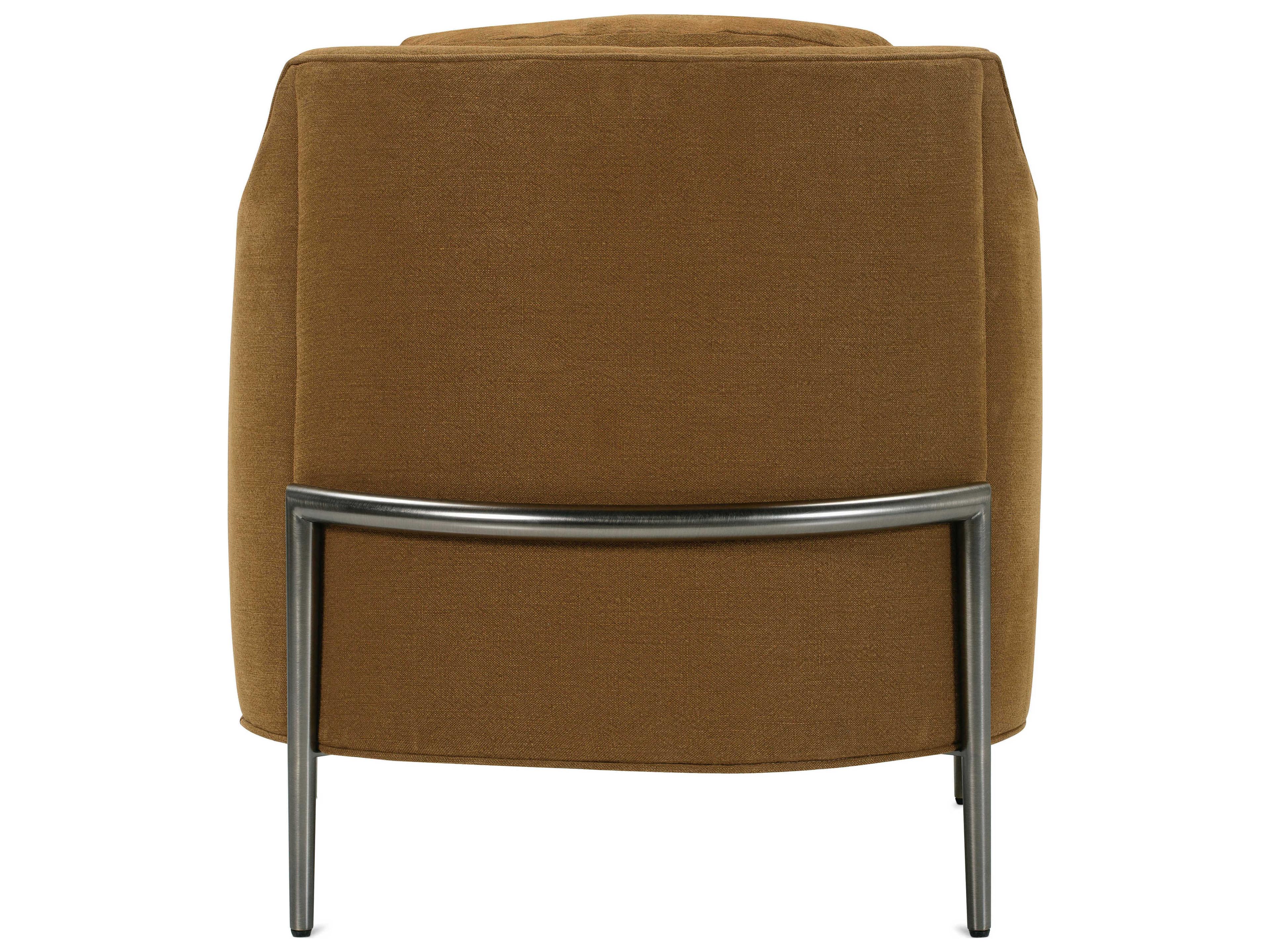 Rowe Juliet Brown Fabric Accent Chair