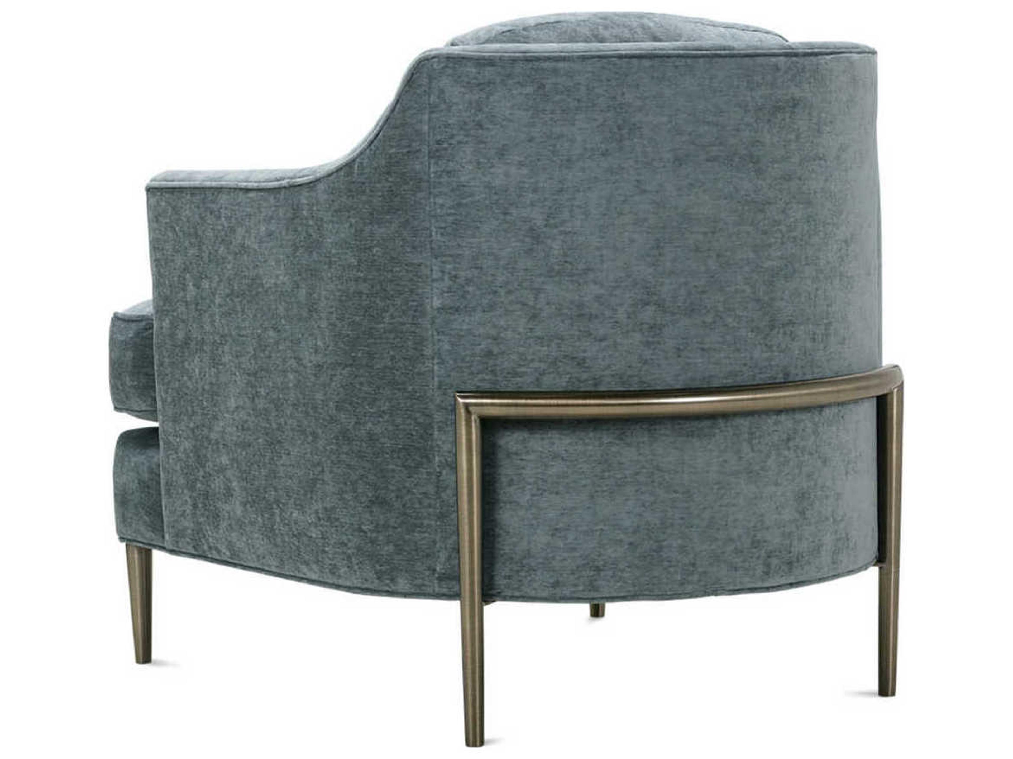 Rowe Juliet Green Fabric Accent Chair