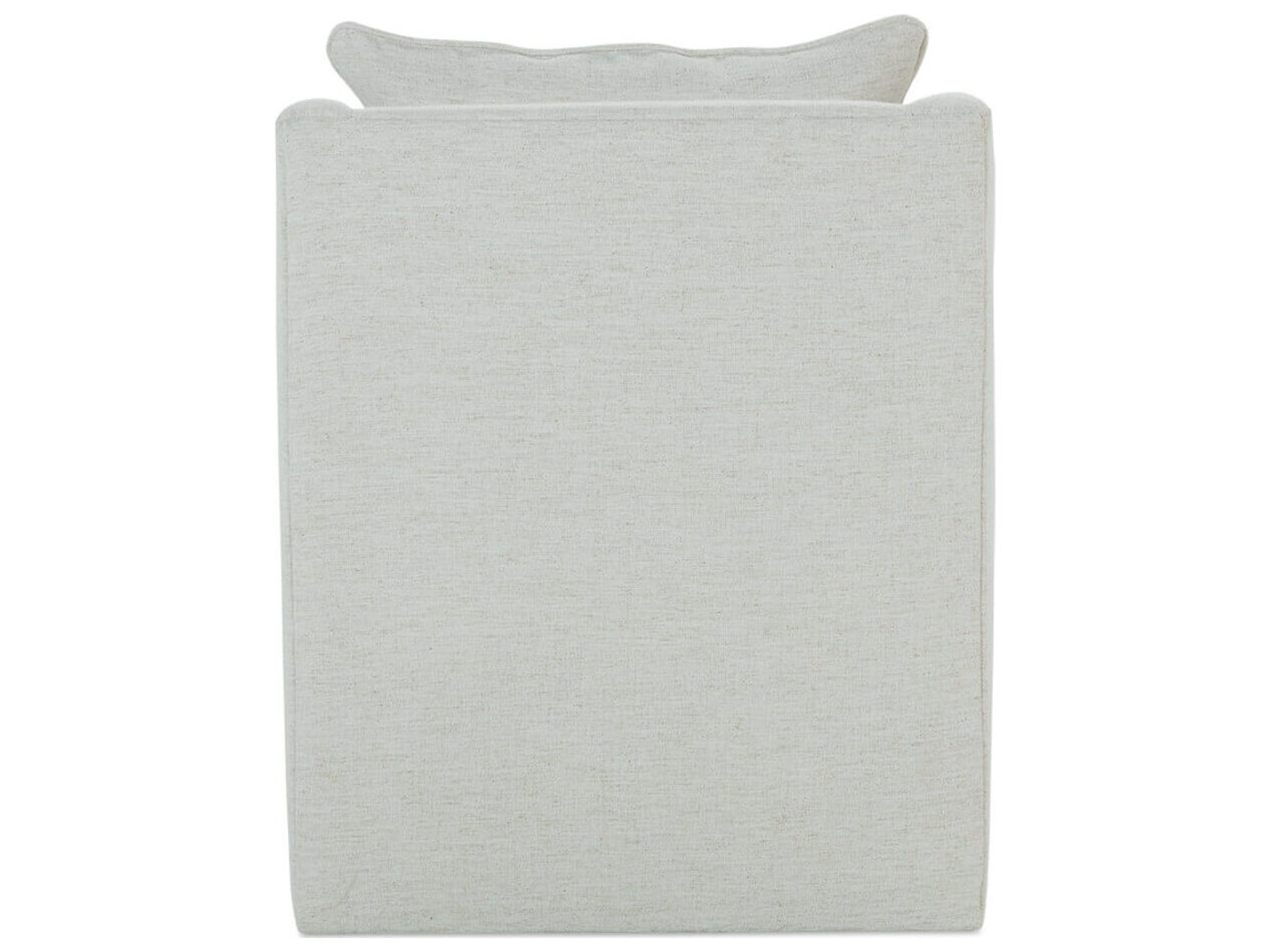 Rowe Kara Swivel Beige Fabric Accent Chair