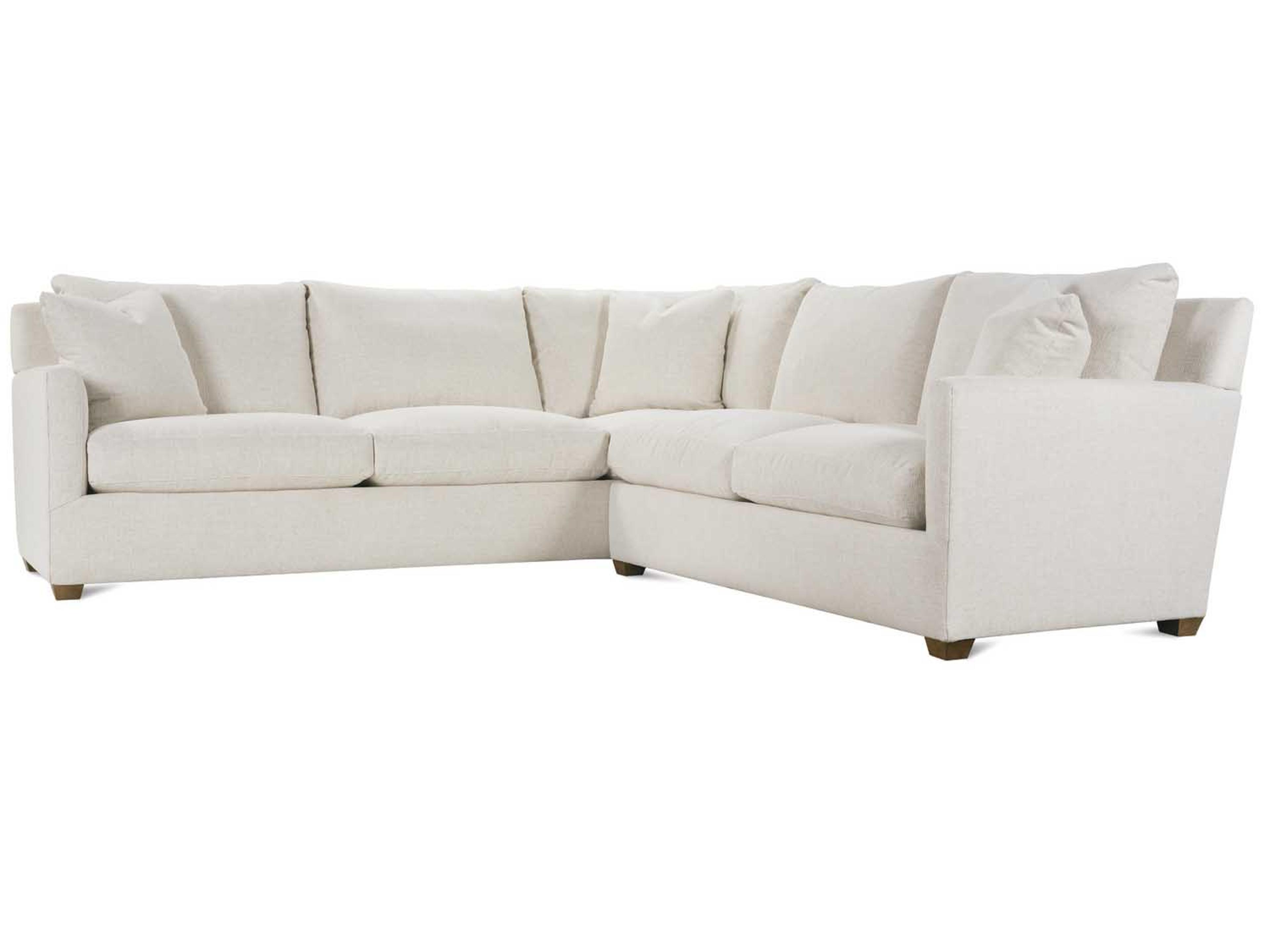 Lilah Cream Upholstered Sectional Sofa