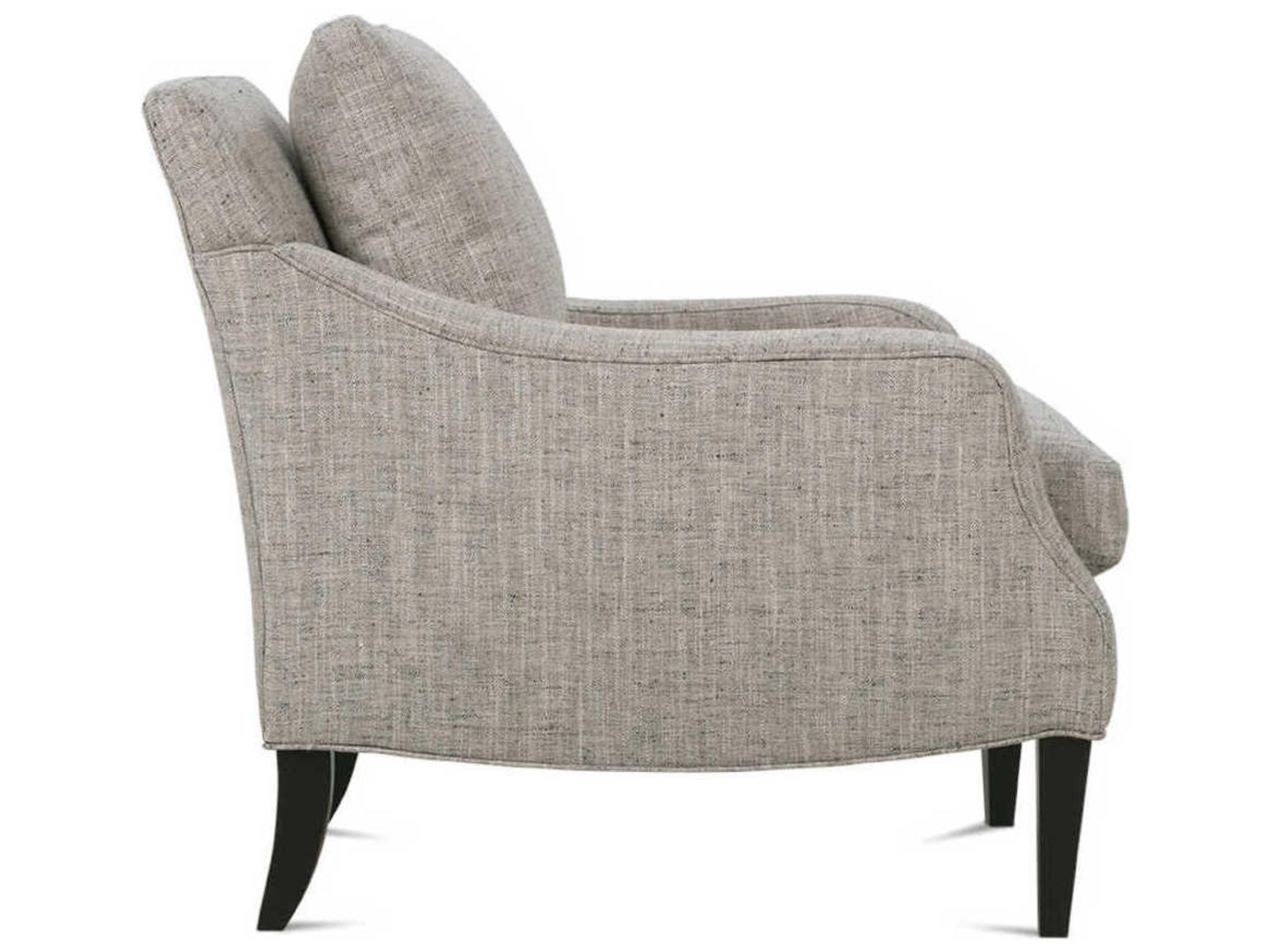 Rowe Mally Gray Fabric Accent Chair