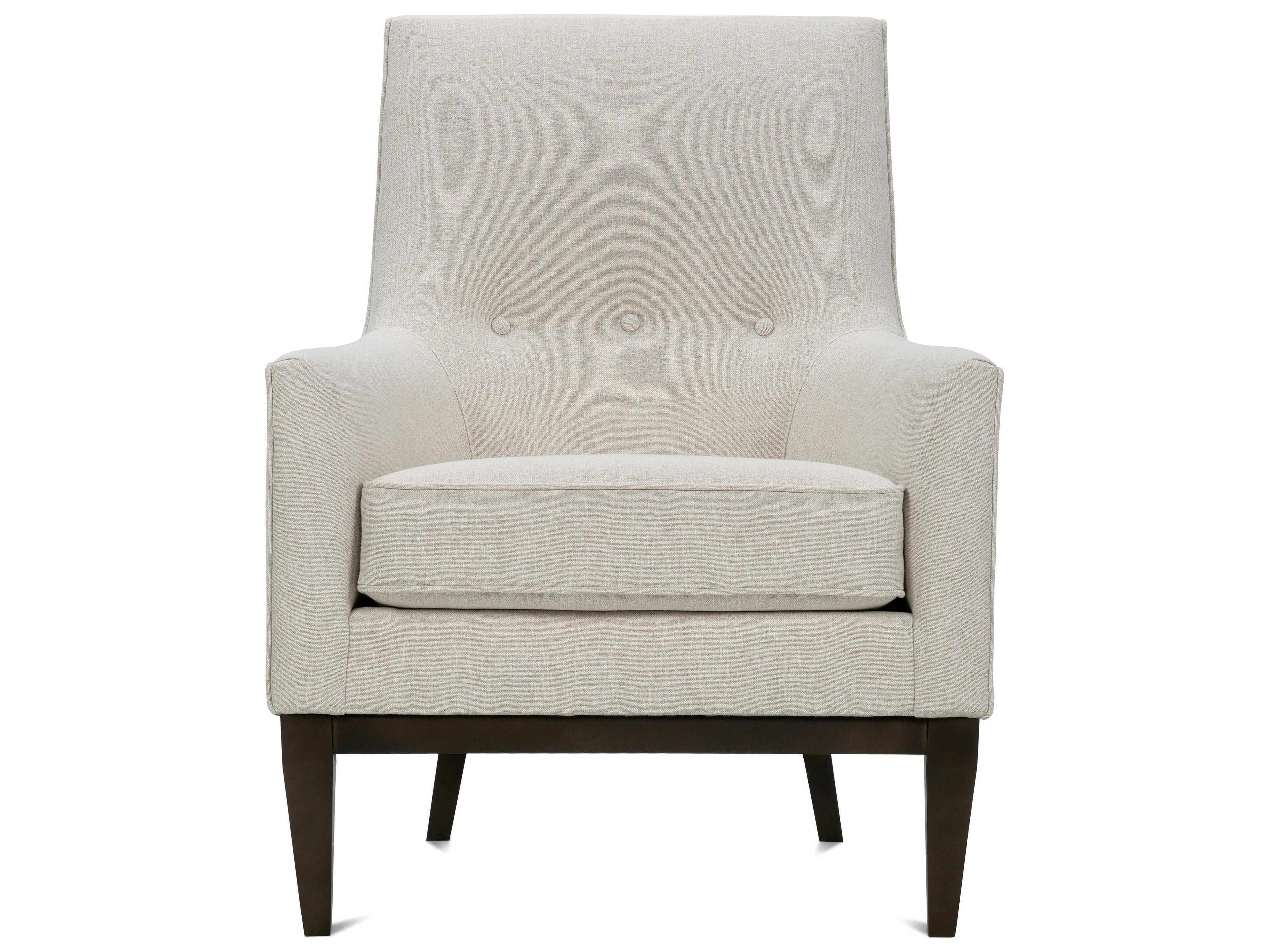 Rowe Thatcher Beige Fabric Accent Chair