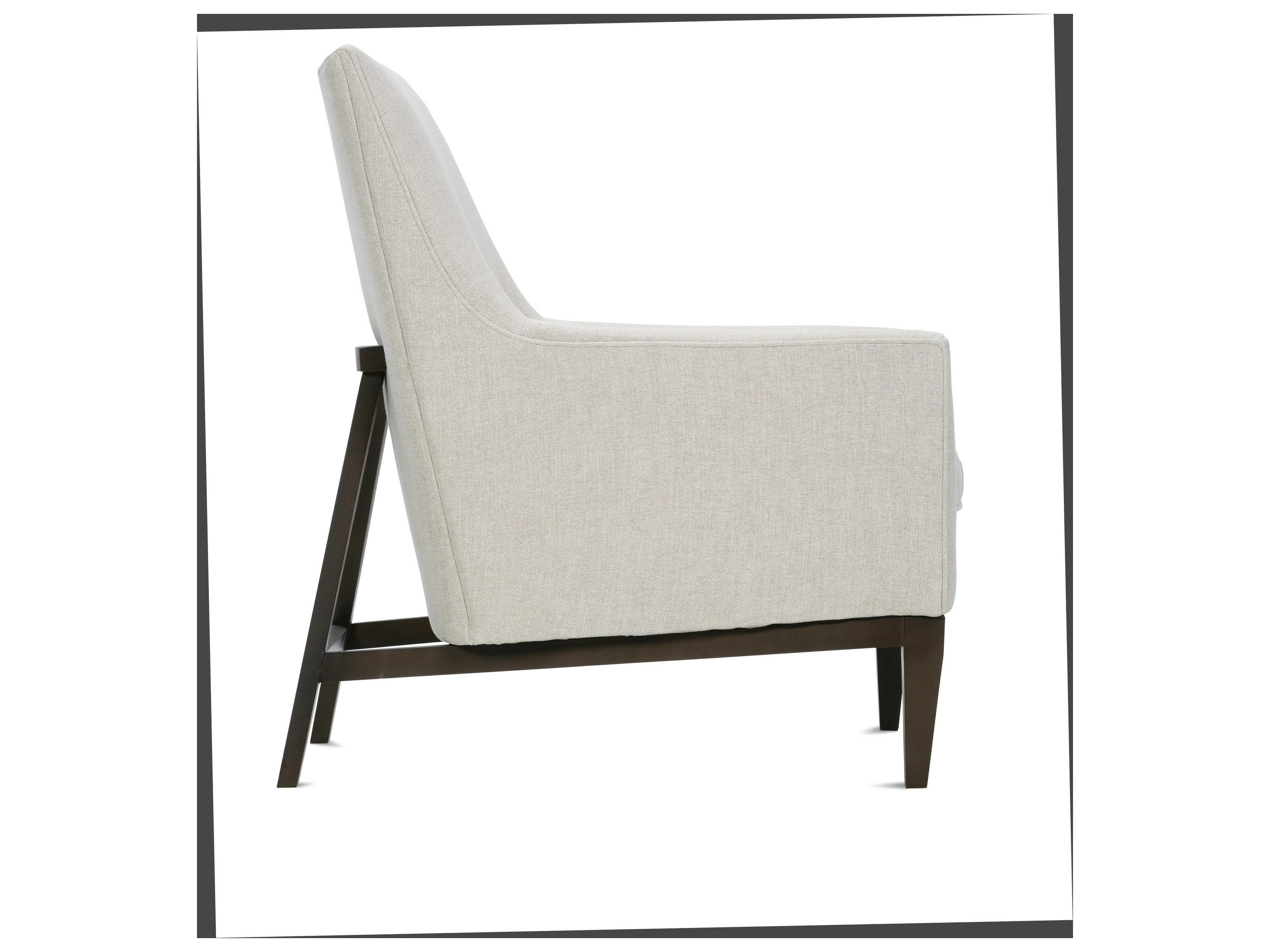 Rowe Thatcher Beige Fabric Accent Chair