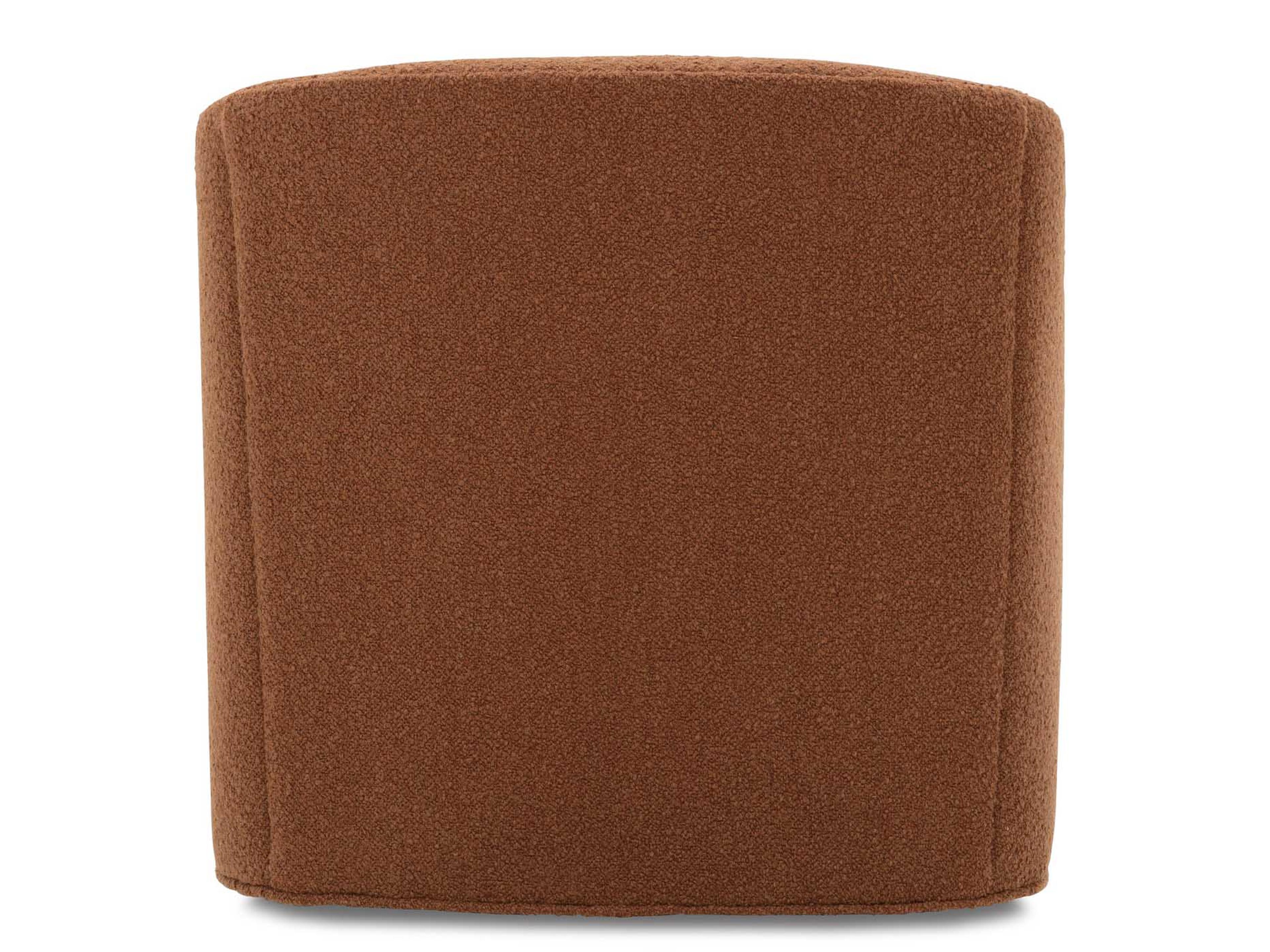 Rowe Pate Swivel Brown Fabric Accent Chair