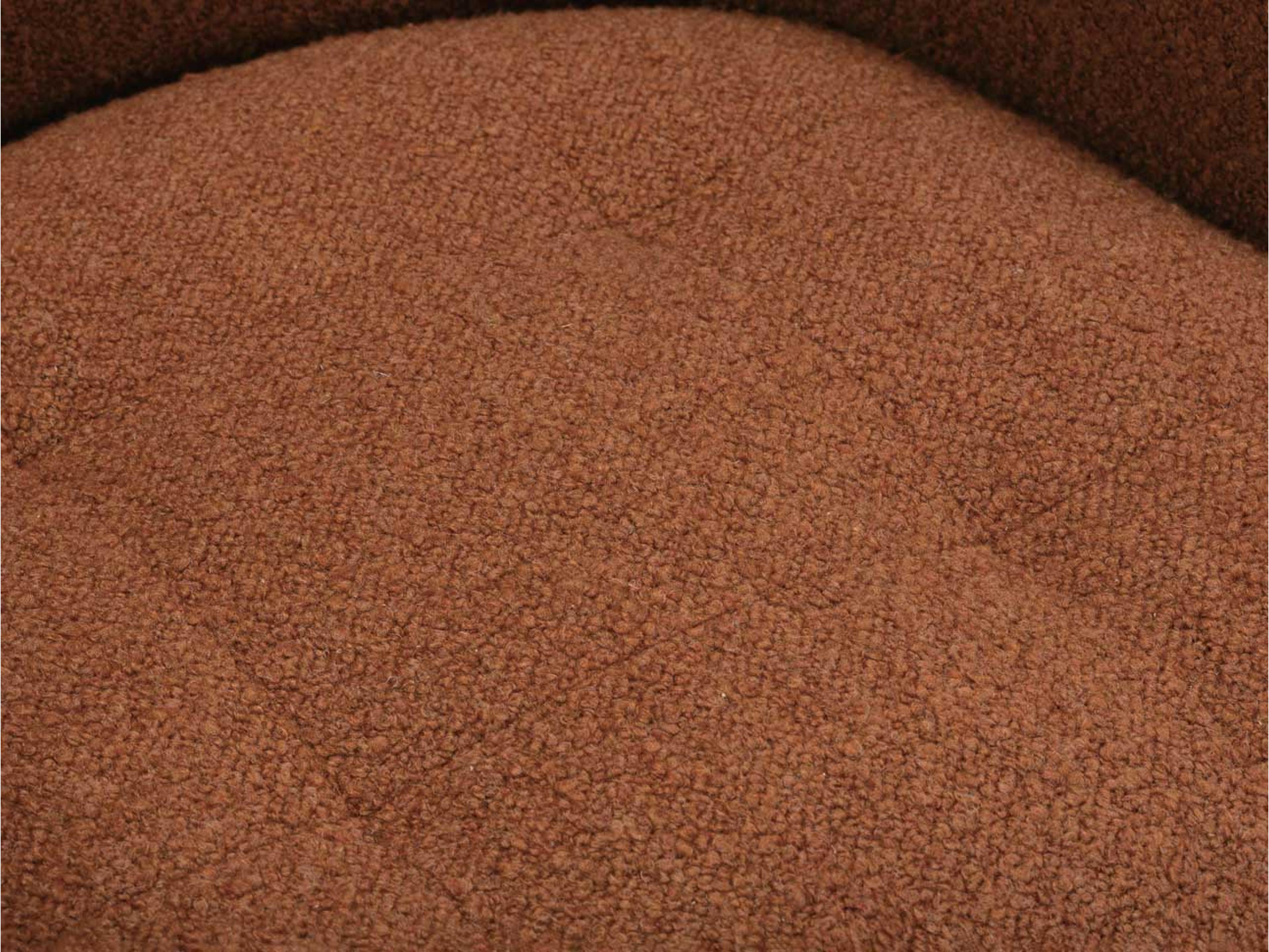 Rowe Pate Swivel Brown Fabric Accent Chair