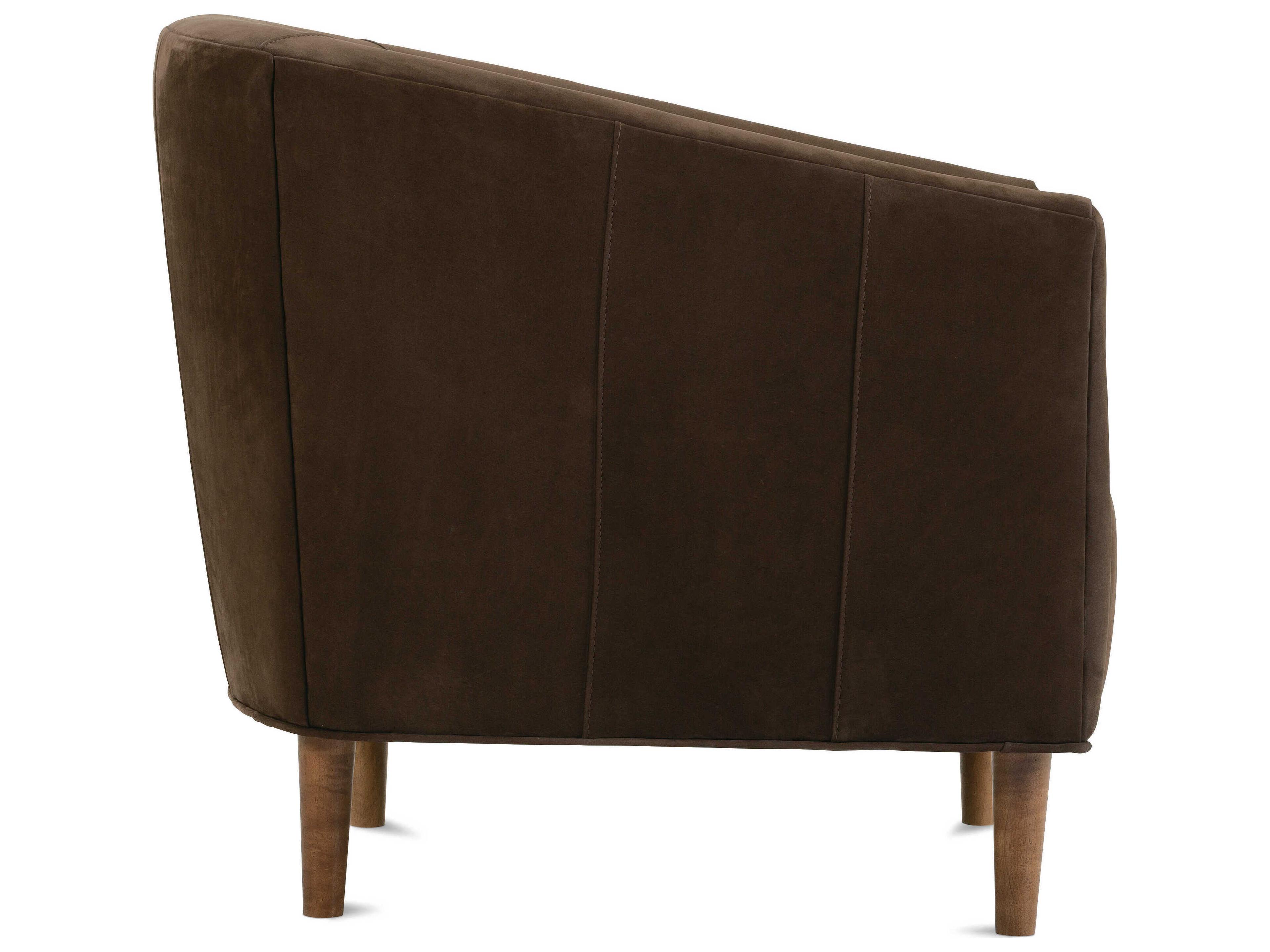 Rowe Pate Brown Fabric Accent Chair