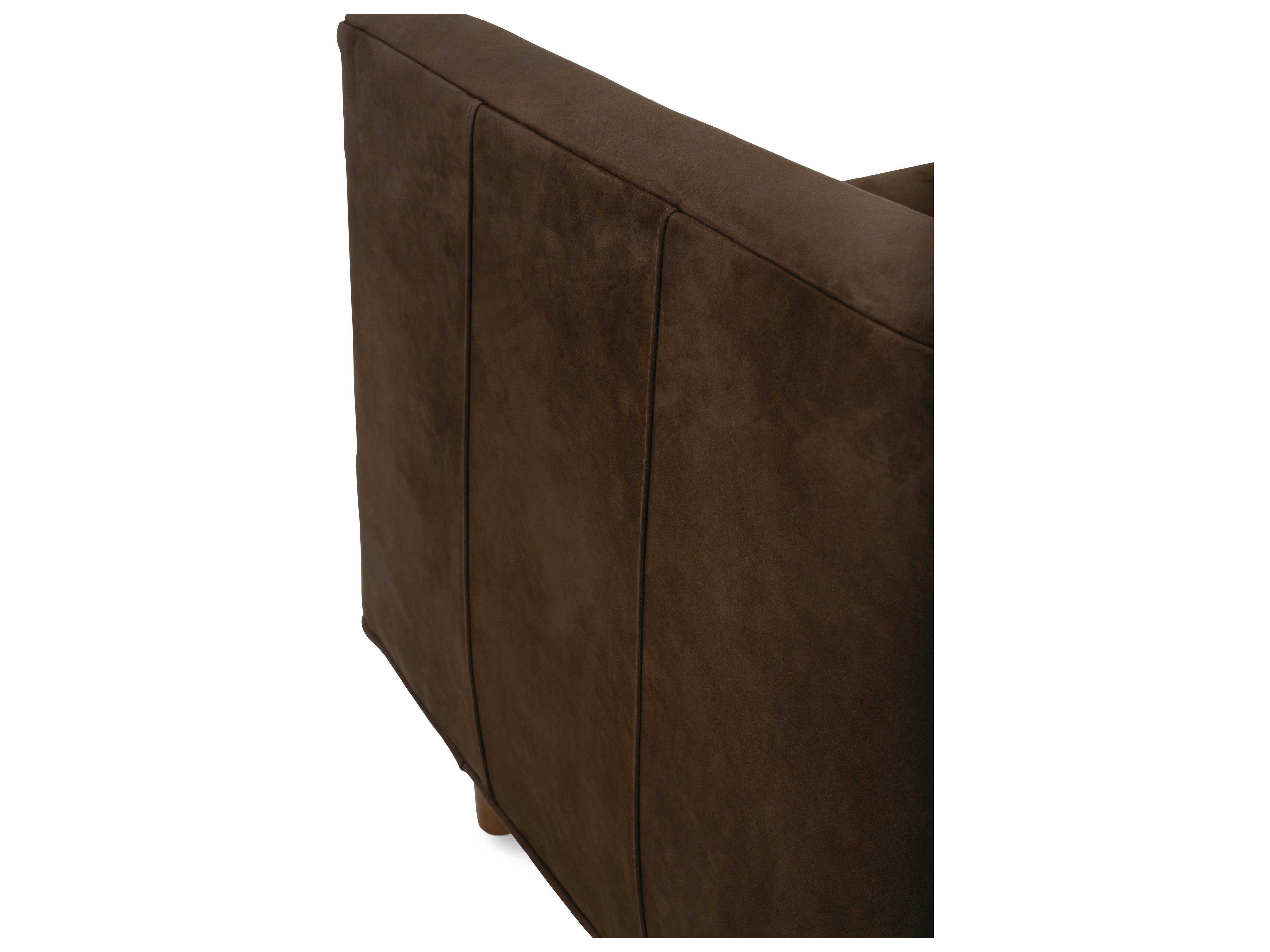 Rowe Pate Brown Fabric Accent Chair