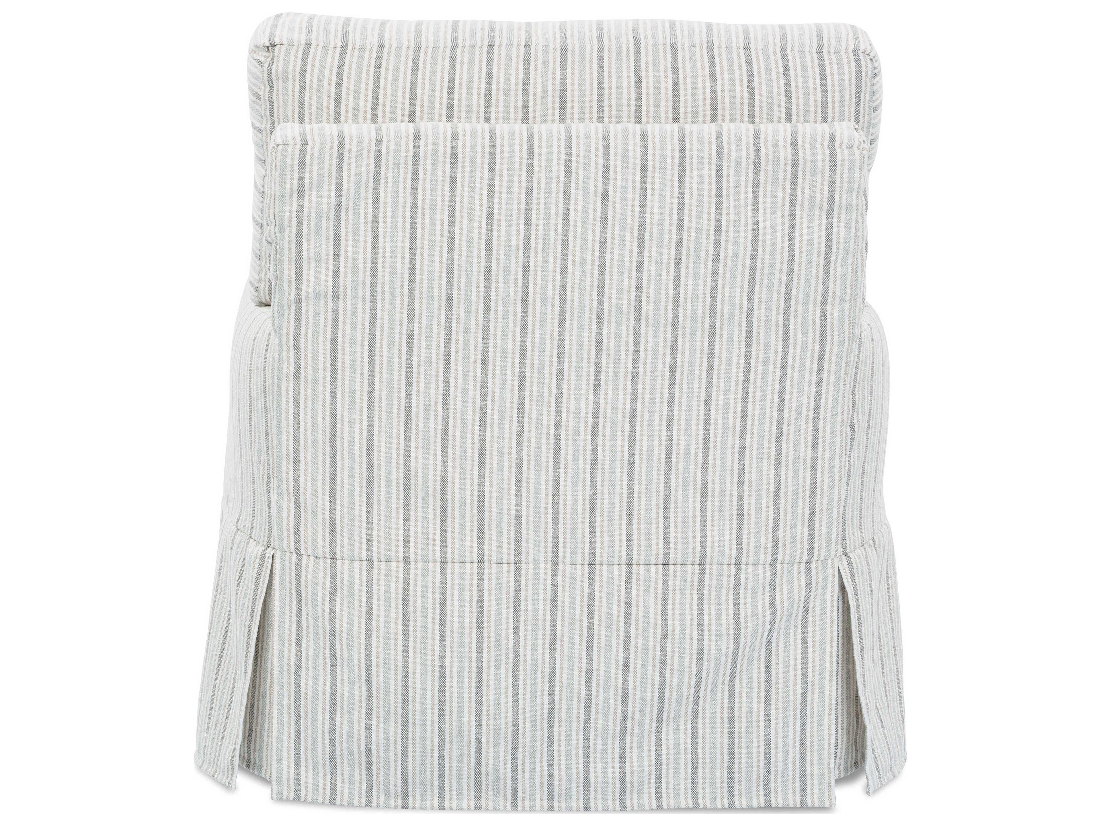 Rowe Sadie Swivel Glider Beige Fabric Accent Chair